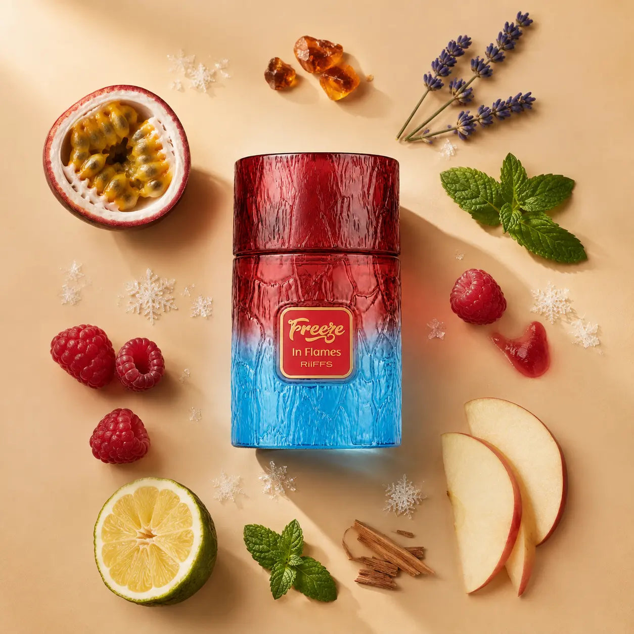 🔥🧊 RiiFFS Freeze In Flames Extrait de Parfum 100ml 💥 Limited Quantity ⏳ Ships on August 26