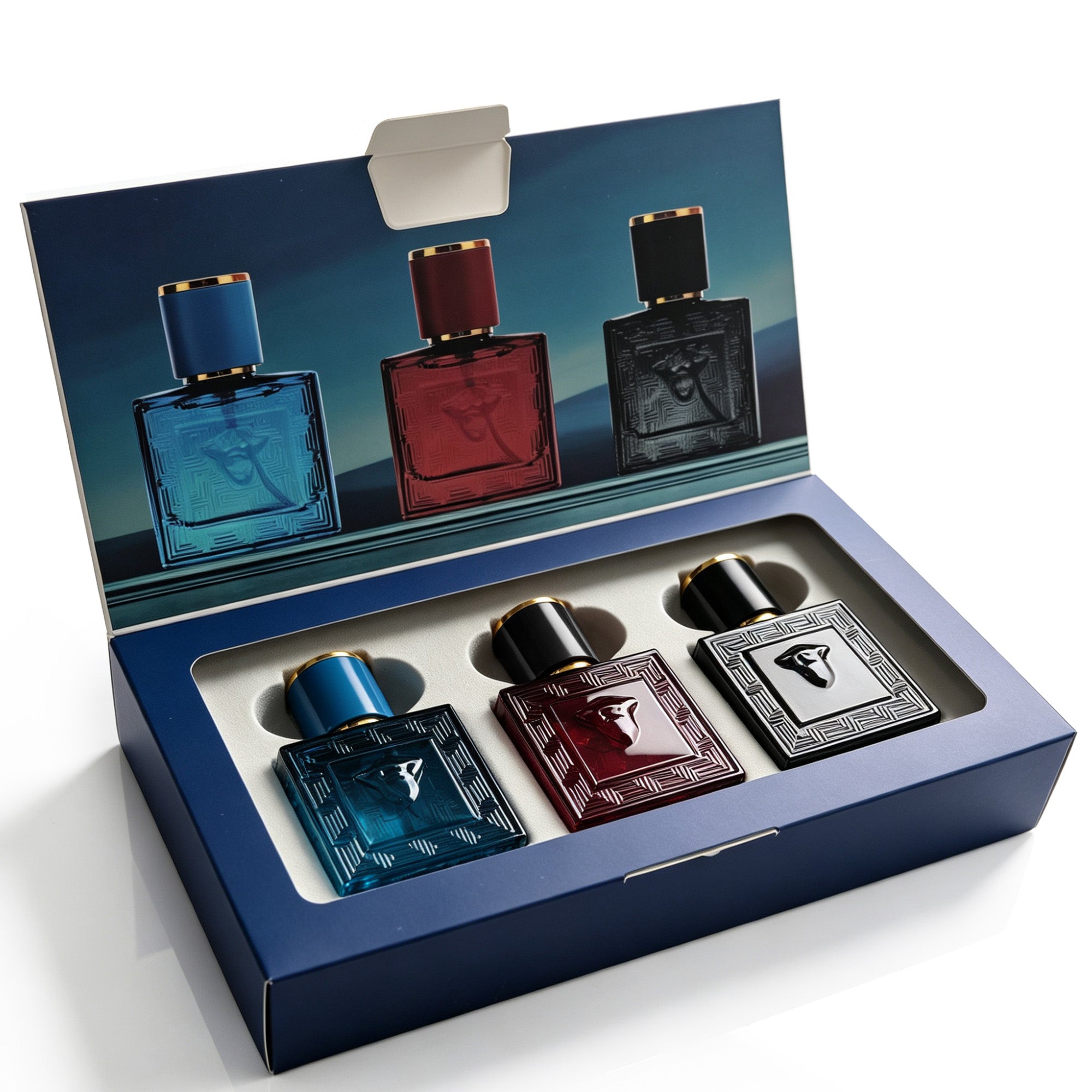 JEAN MISS Men's Cologne Set 30ml x 3 Eau de Parfum