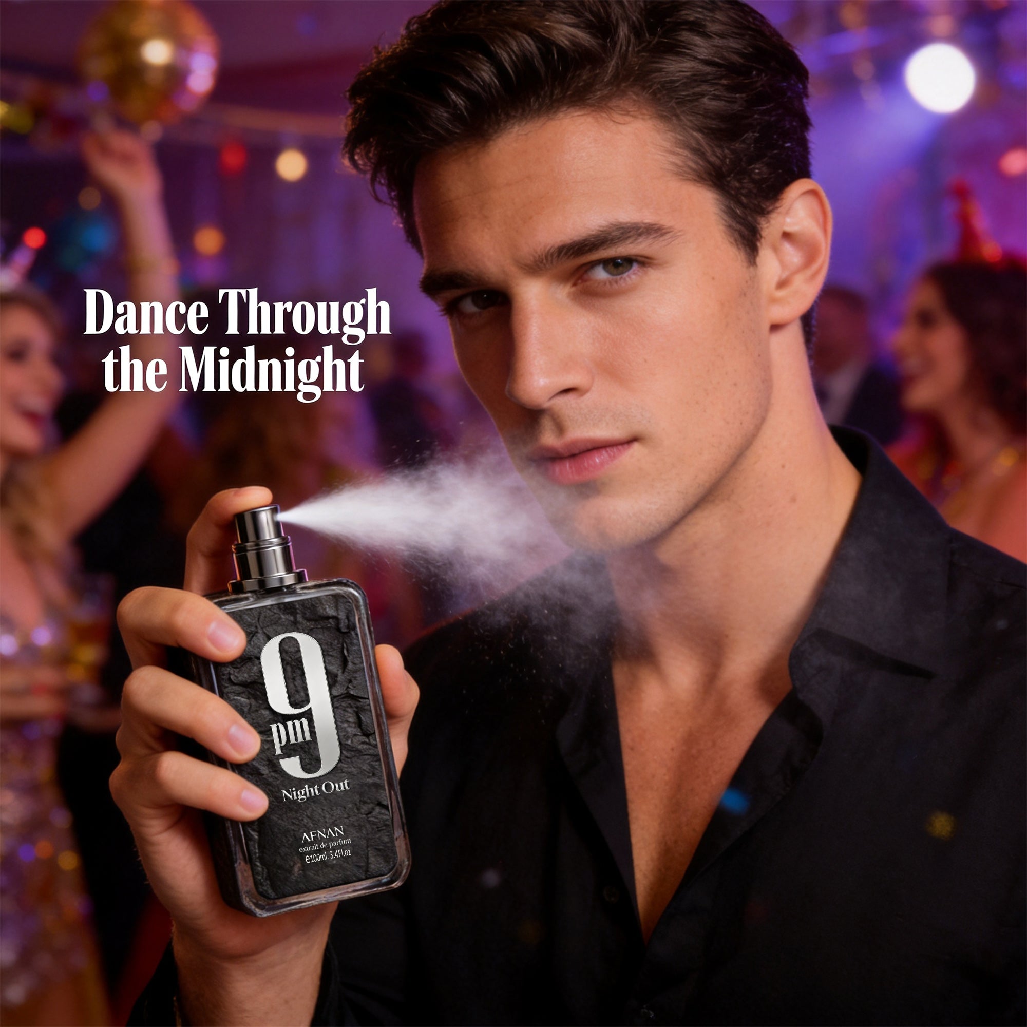 Afnan 9PM Night Out Unisex Extrait de Parfum