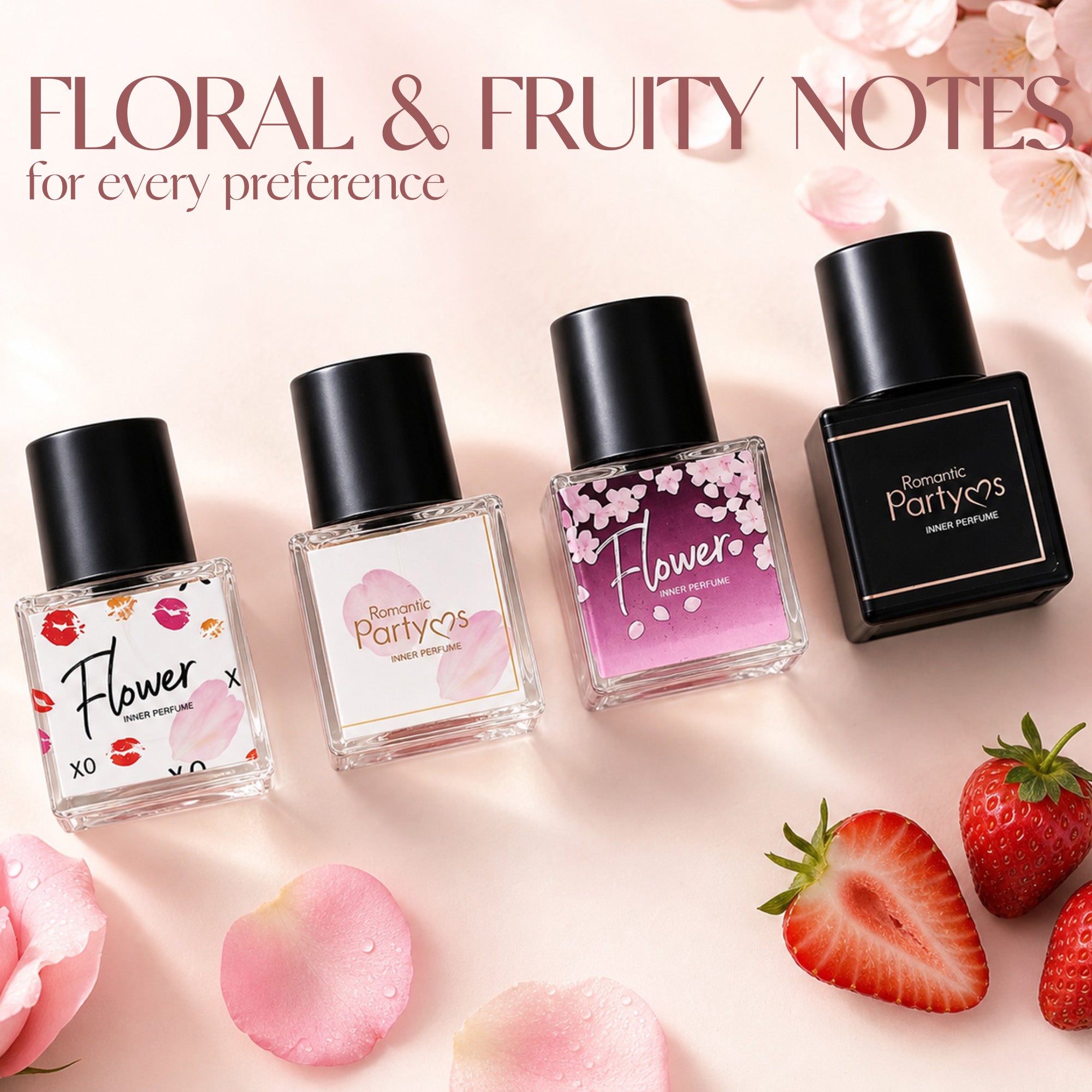 Romantic Party Women's Mini Perfume Set 4*10ml