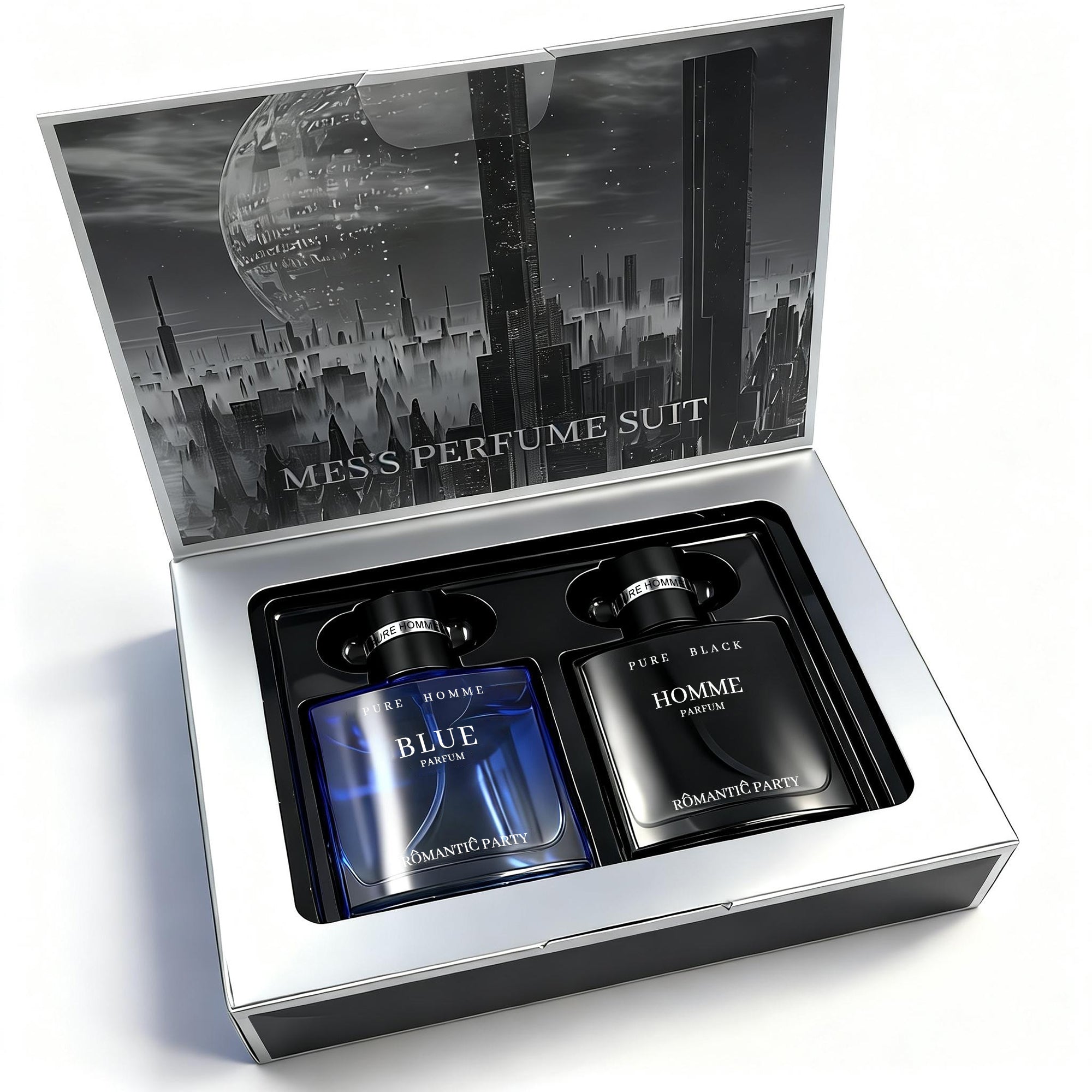 Blue Homme Men's Cologne Set 30mlx2 Eau de Parfum