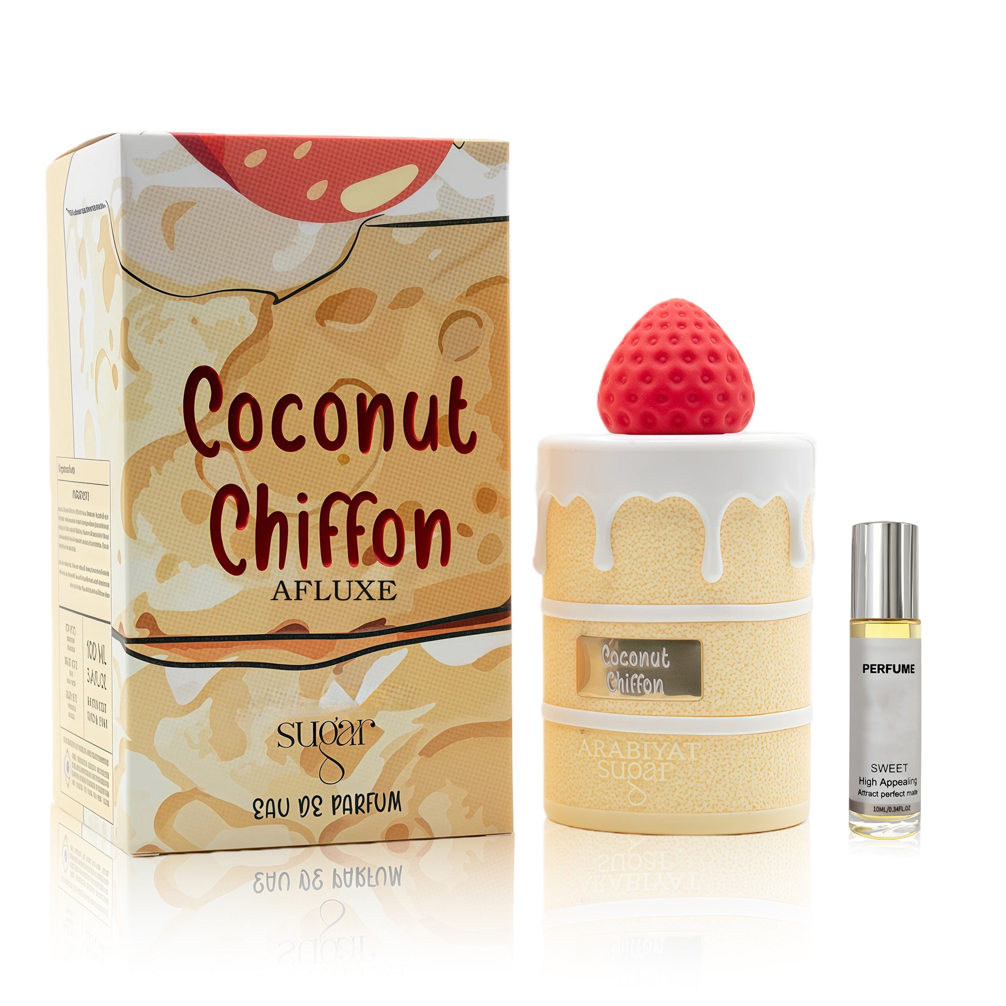 Arabiyat Sugar Coconut Chiffon Eau De Parfum 3.4FL.OZ