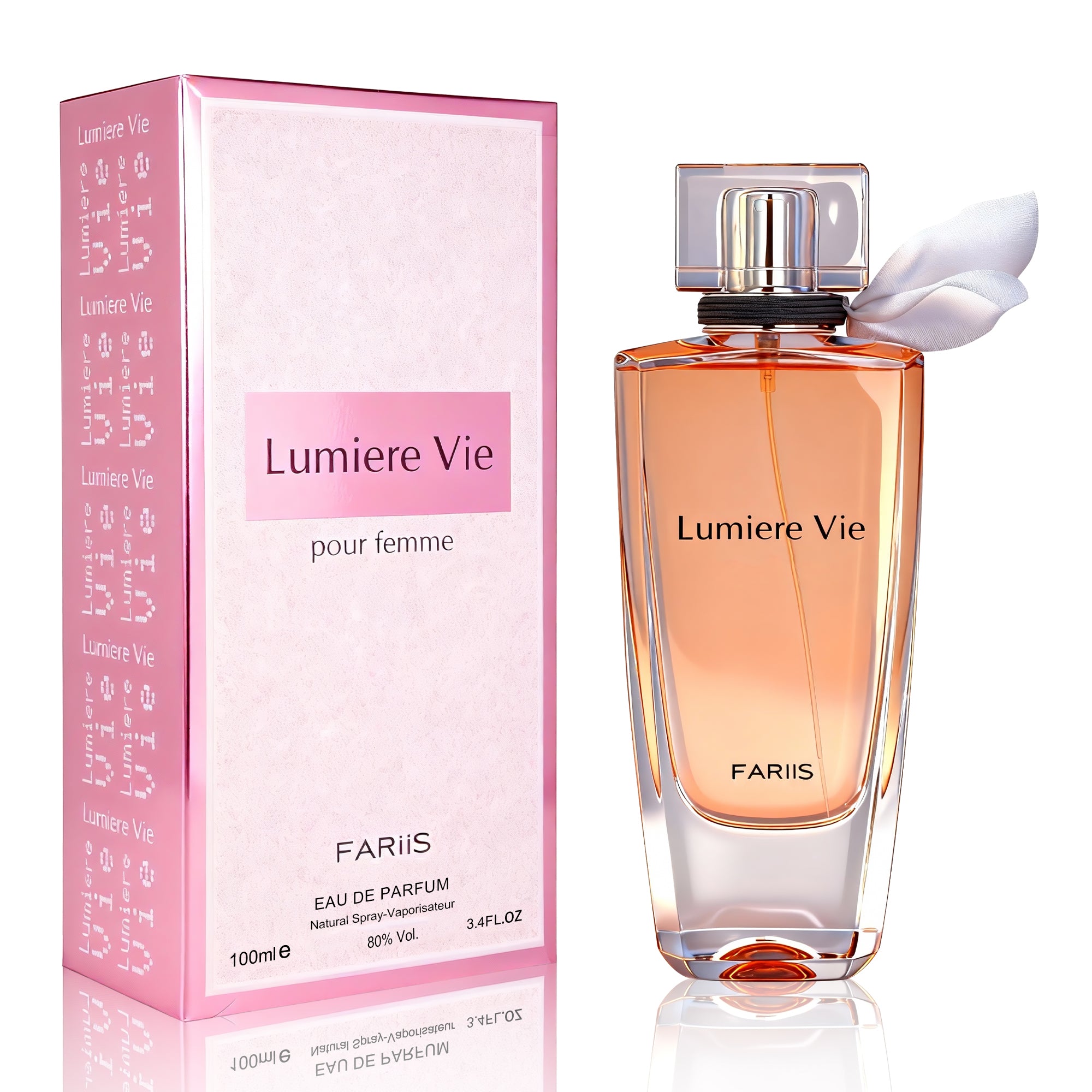 FARIIS Lumiere Vie Iris & Vanilla Feminine Women Perfume 100ml Eau De Parfum Fragrance for Women