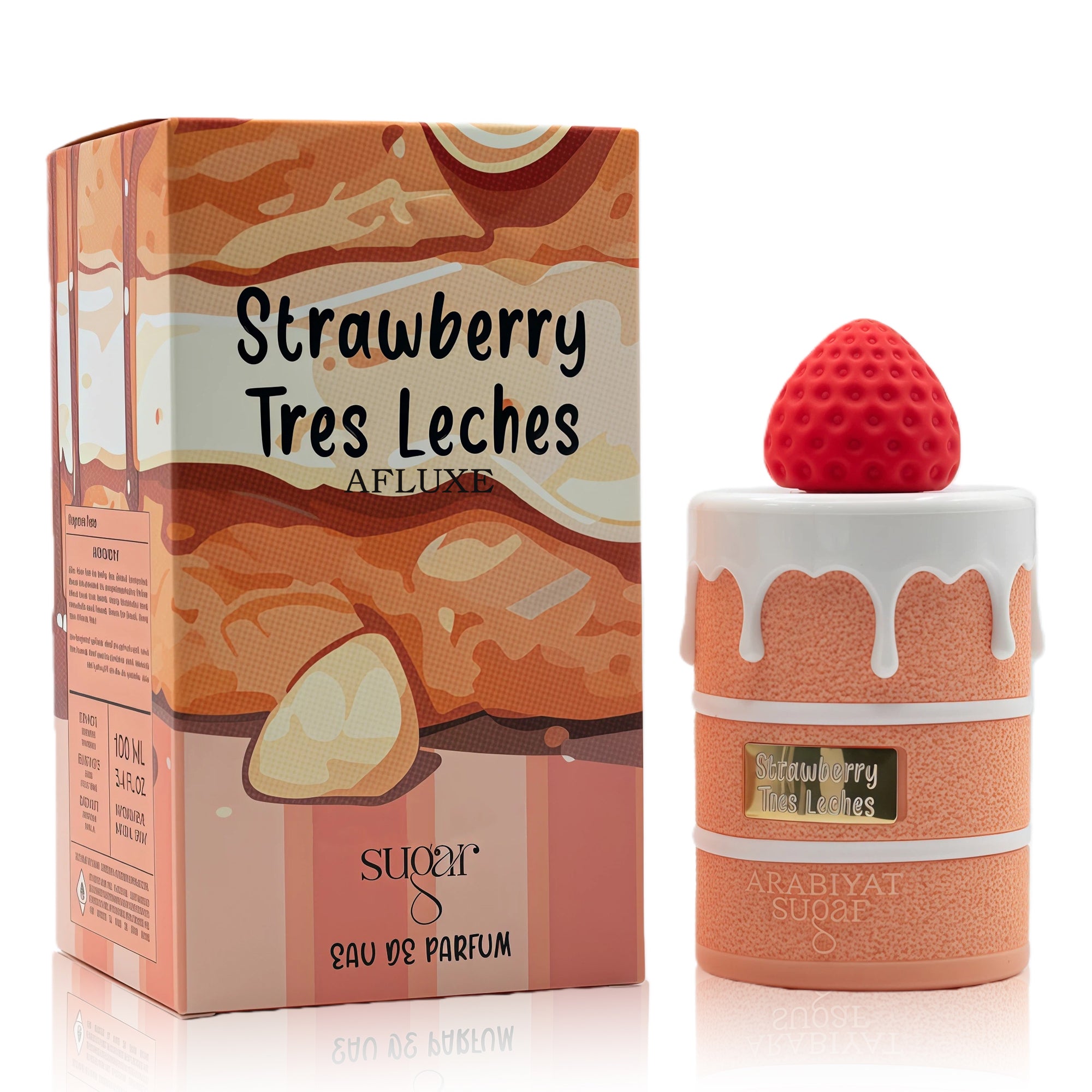 Arabiyat Sugar Strawberry Tred Leches Eau De Parfum 3.4FL.OZ
