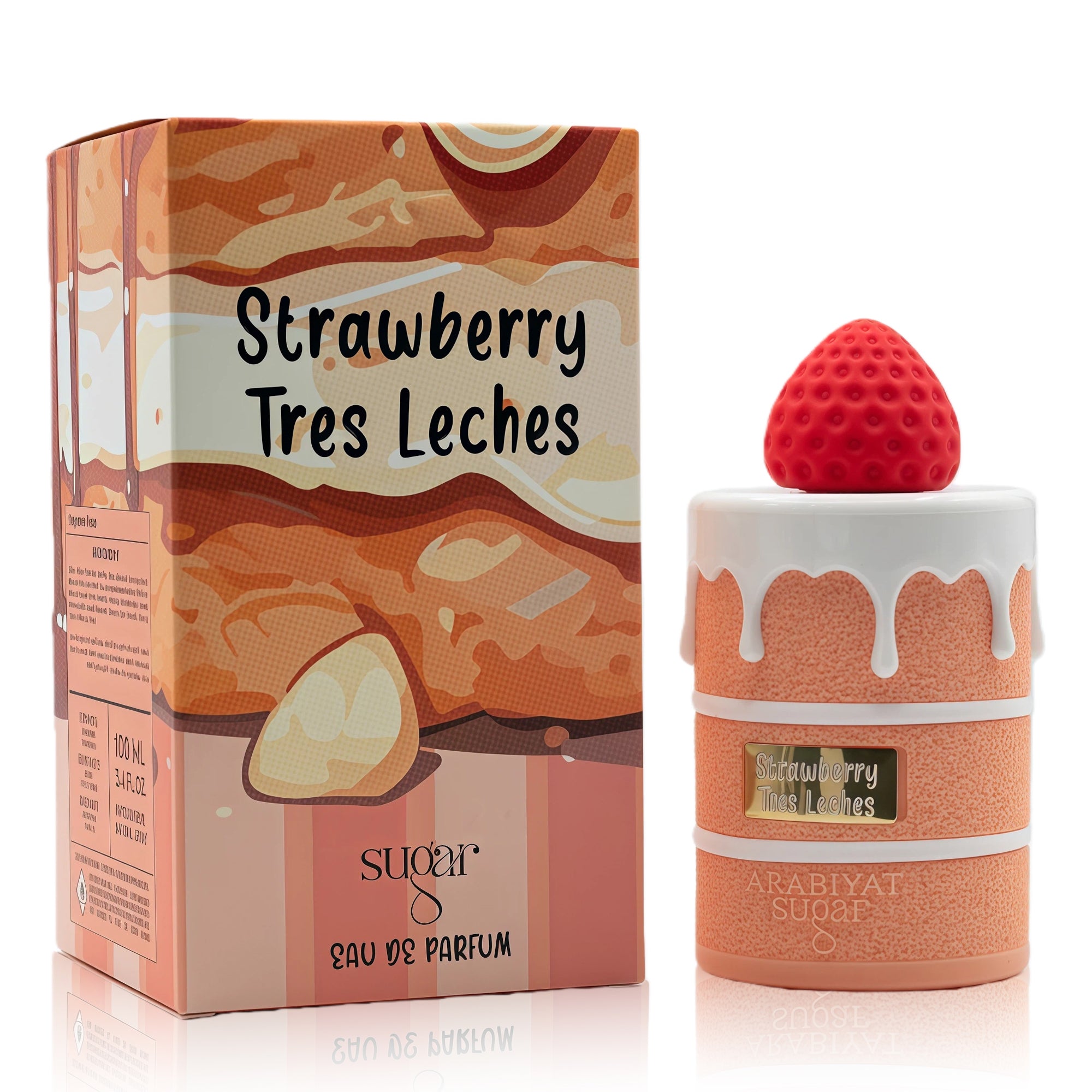 Arabiyat Sugar Strawberry Tred Leches Eau De Parfum 3.4FL.OZ