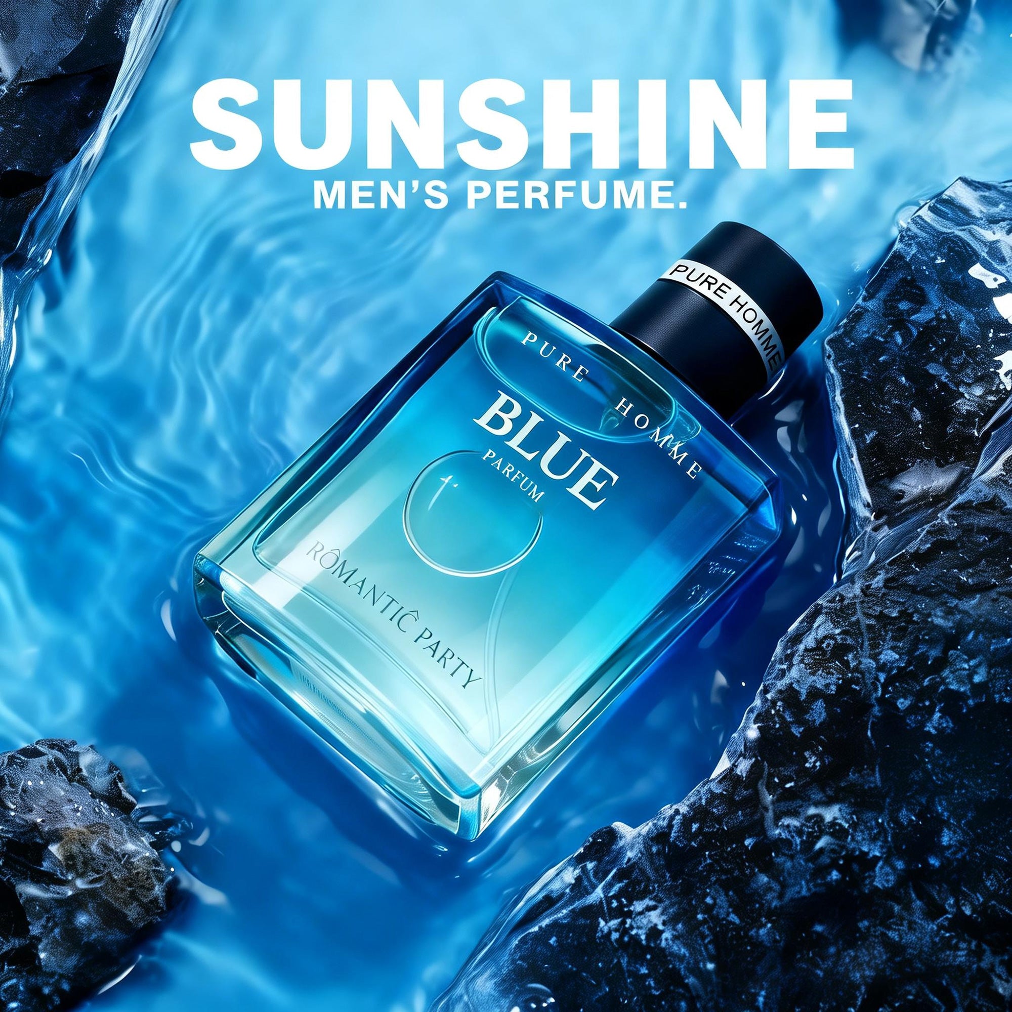 Blue Homme Men's Cologne Set 30mlx2 Eau de Parfum