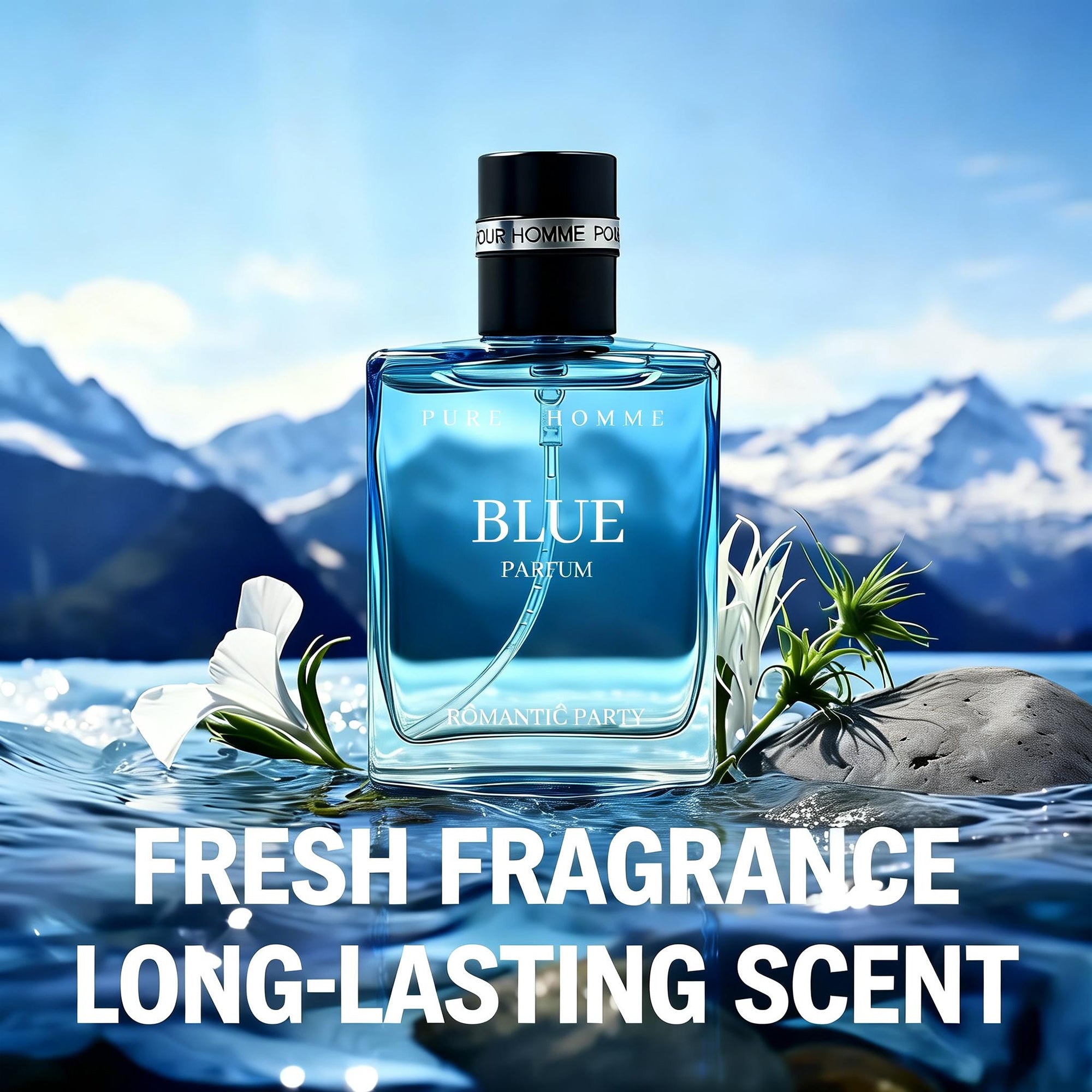Blue Homme Men's Cologne Set 30mlx2 Eau de Parfum
