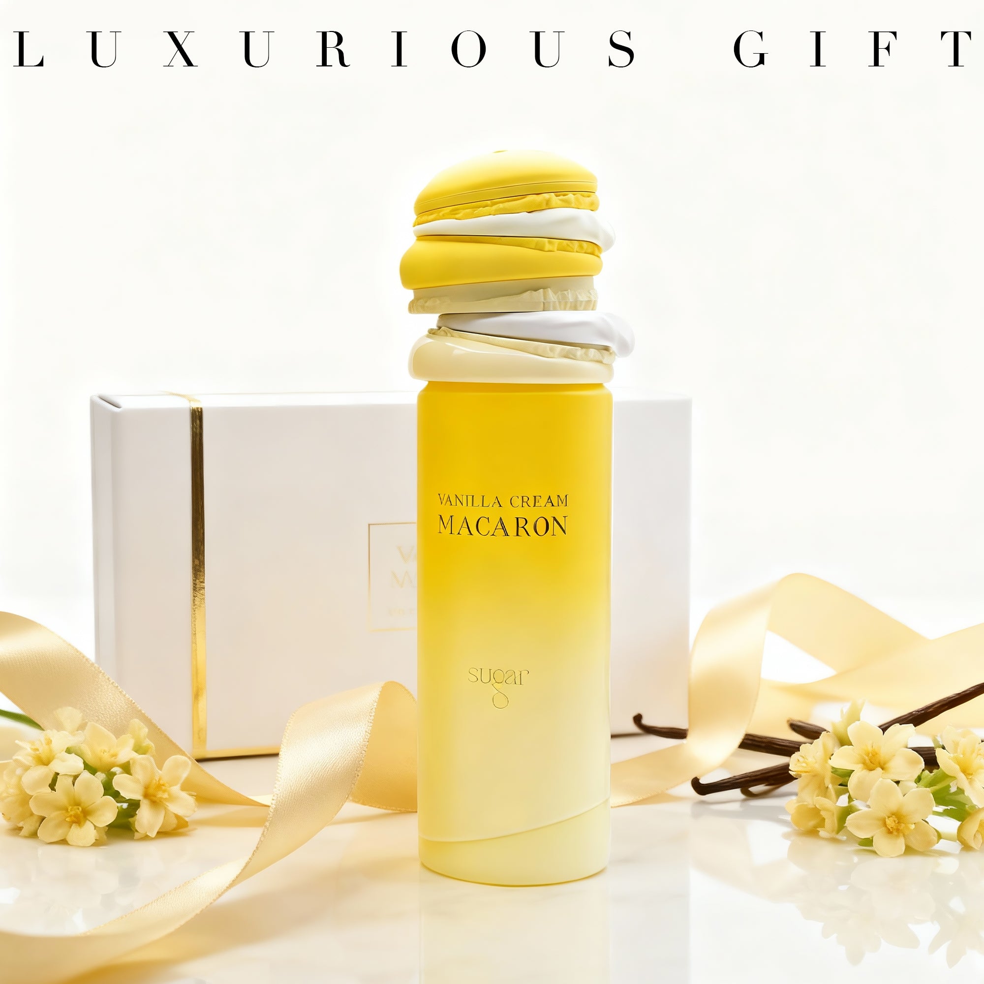 Arabiyat Sugar Vanilla Cream Macaron Eau De Parfum 3.4FL.OZ