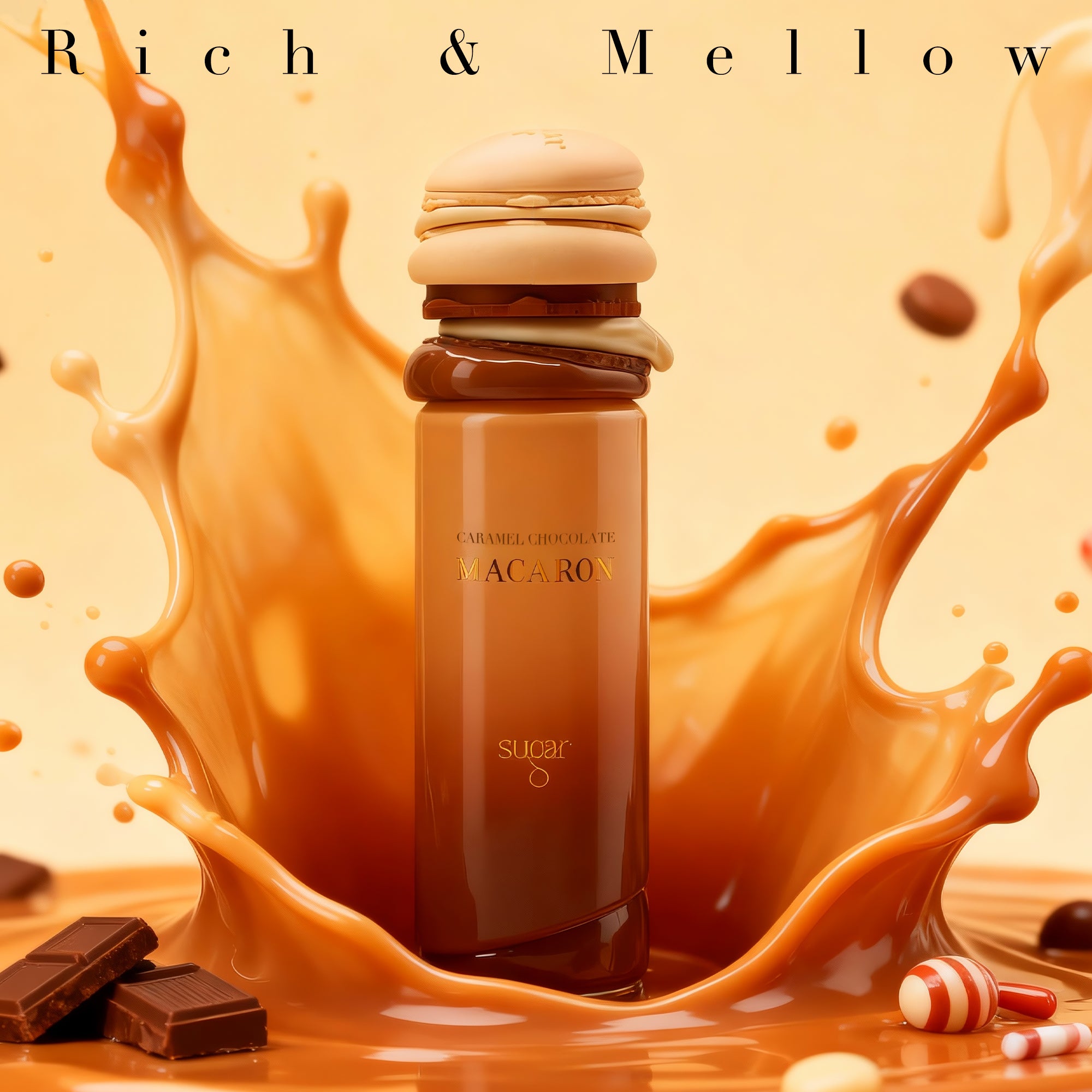 Arabiyat Sugar Caramel Chocolate Macaron Eau De Parfum 3.4FL.OZ