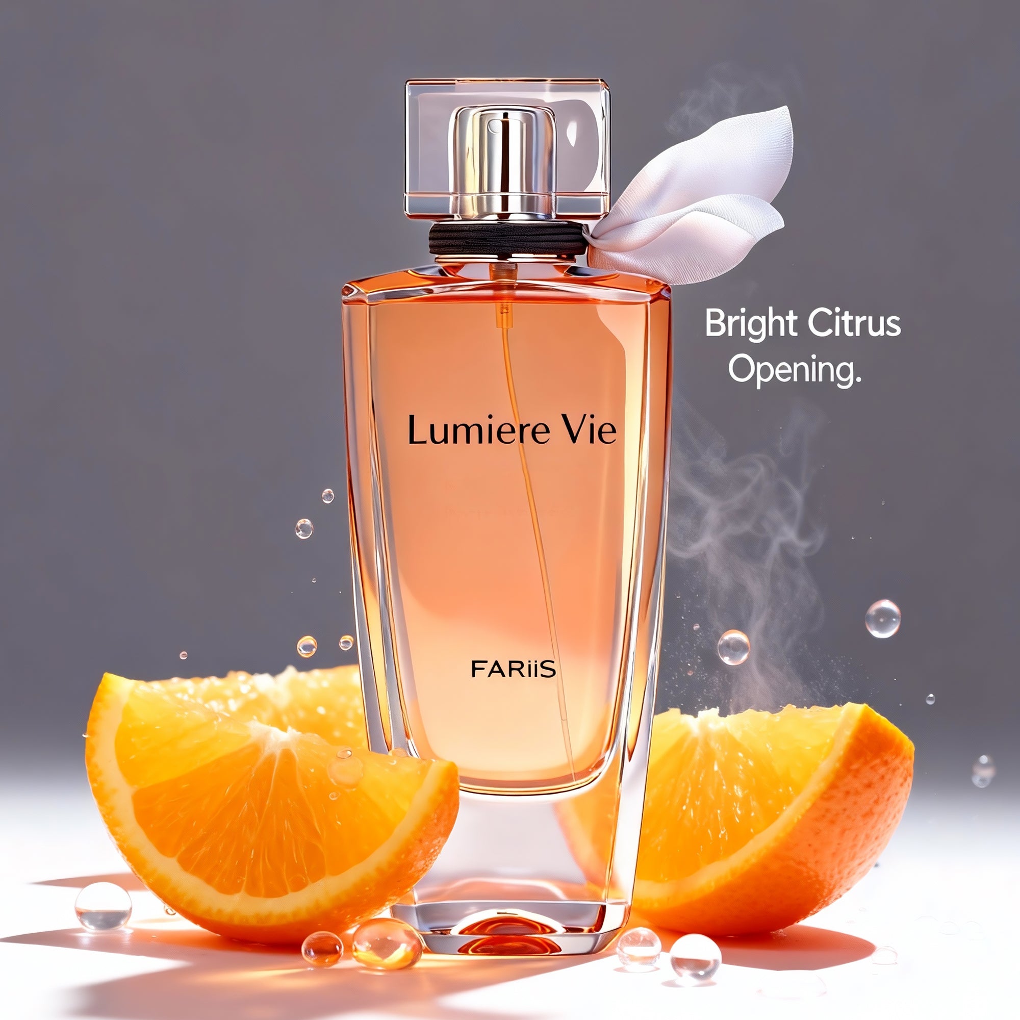 FARIIS Lumiere Vie Iris & Vanilla Feminine Women Perfume 100ml Eau De Parfum Fragrance for Women