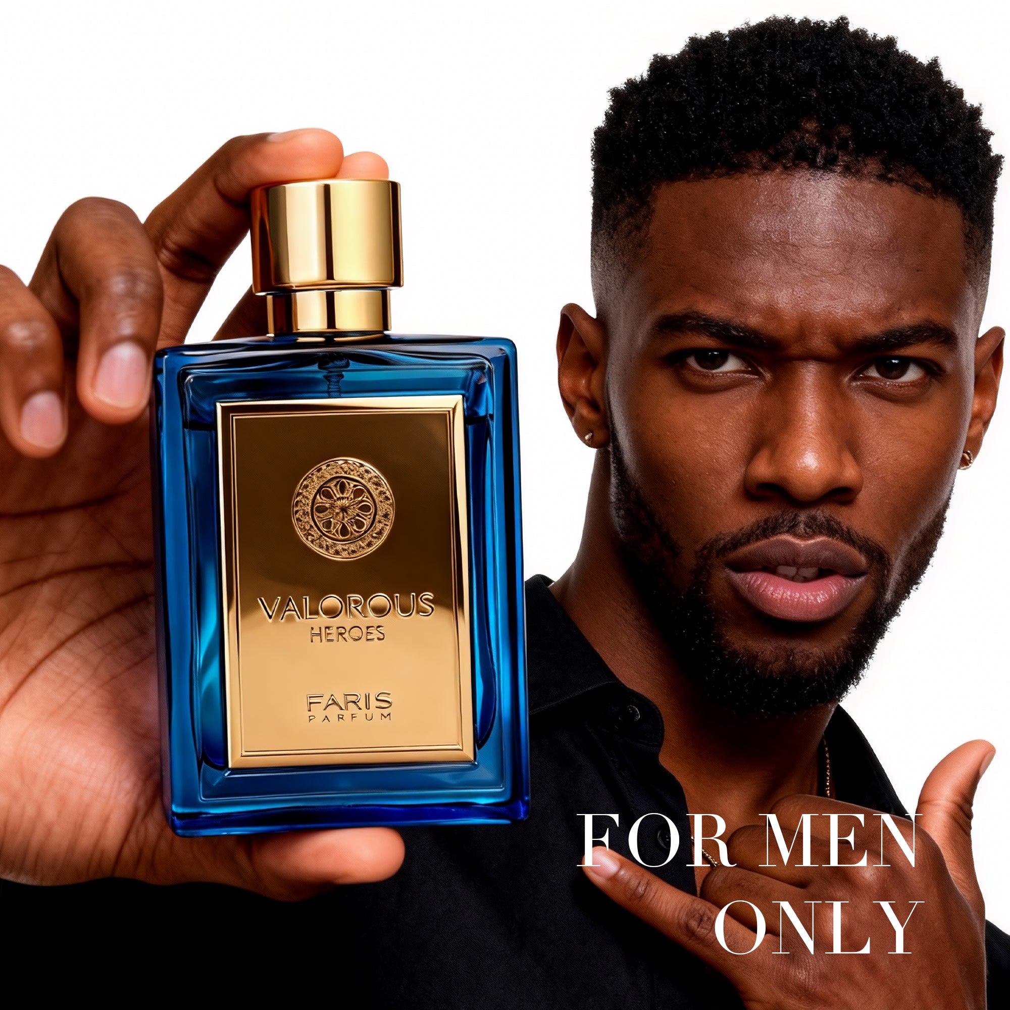 FARIIS VALORES HEROES Men's Cologne 100ml Woody Oriental Eau de Parfum Fragrance