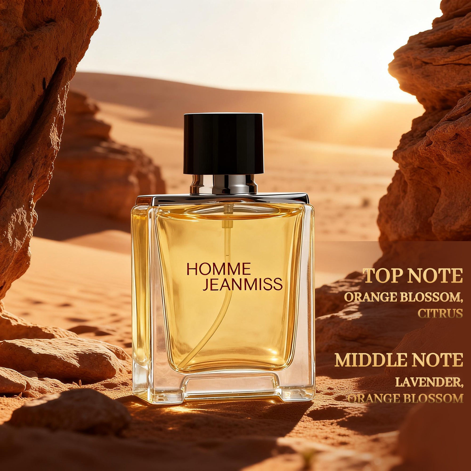 JEAN MISS Black Men's Cologne Set 30ml x 3 Eau de Parfum