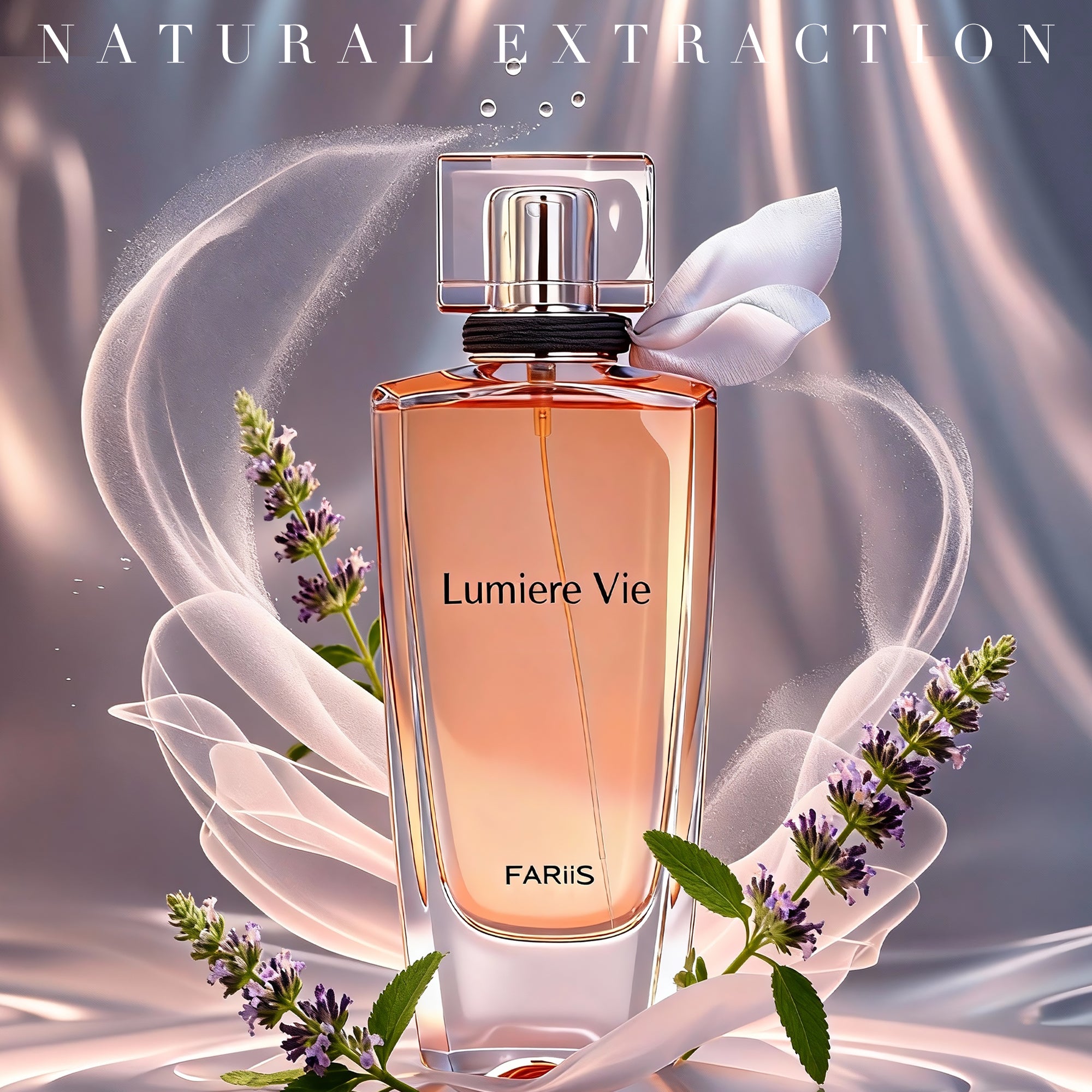 FARIIS Lumiere Vie Iris & Vanilla Feminine Women Perfume 100ml Eau De Parfum Fragrance for Women