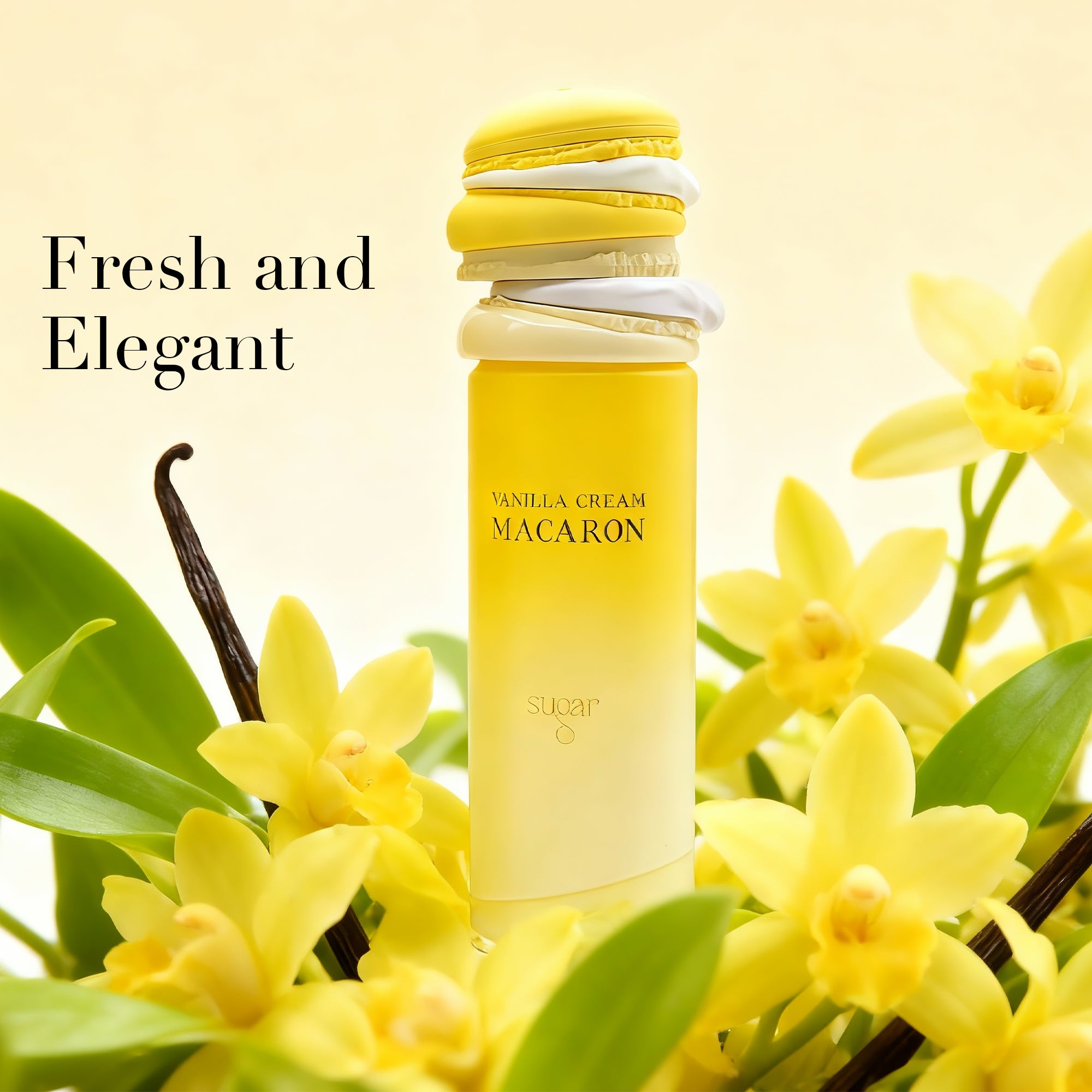 Arabiyat Sugar Vanilla Cream Macaron Eau De Parfum 3.4FL.OZ