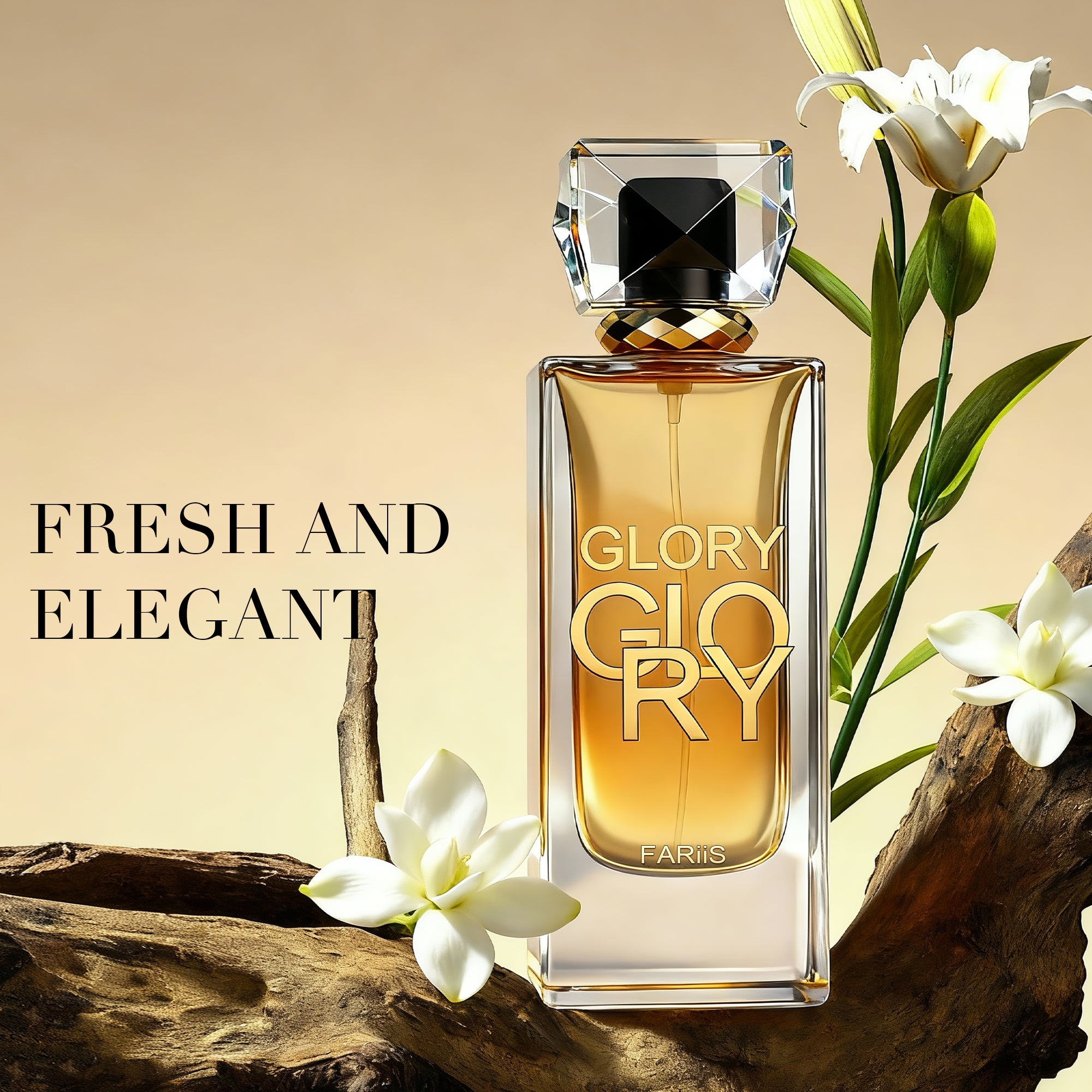 FARIIS GLORY Vanilla Women Cologne-3.4Fl Oz Eau De Parefum Long Lasting Perfume for Women