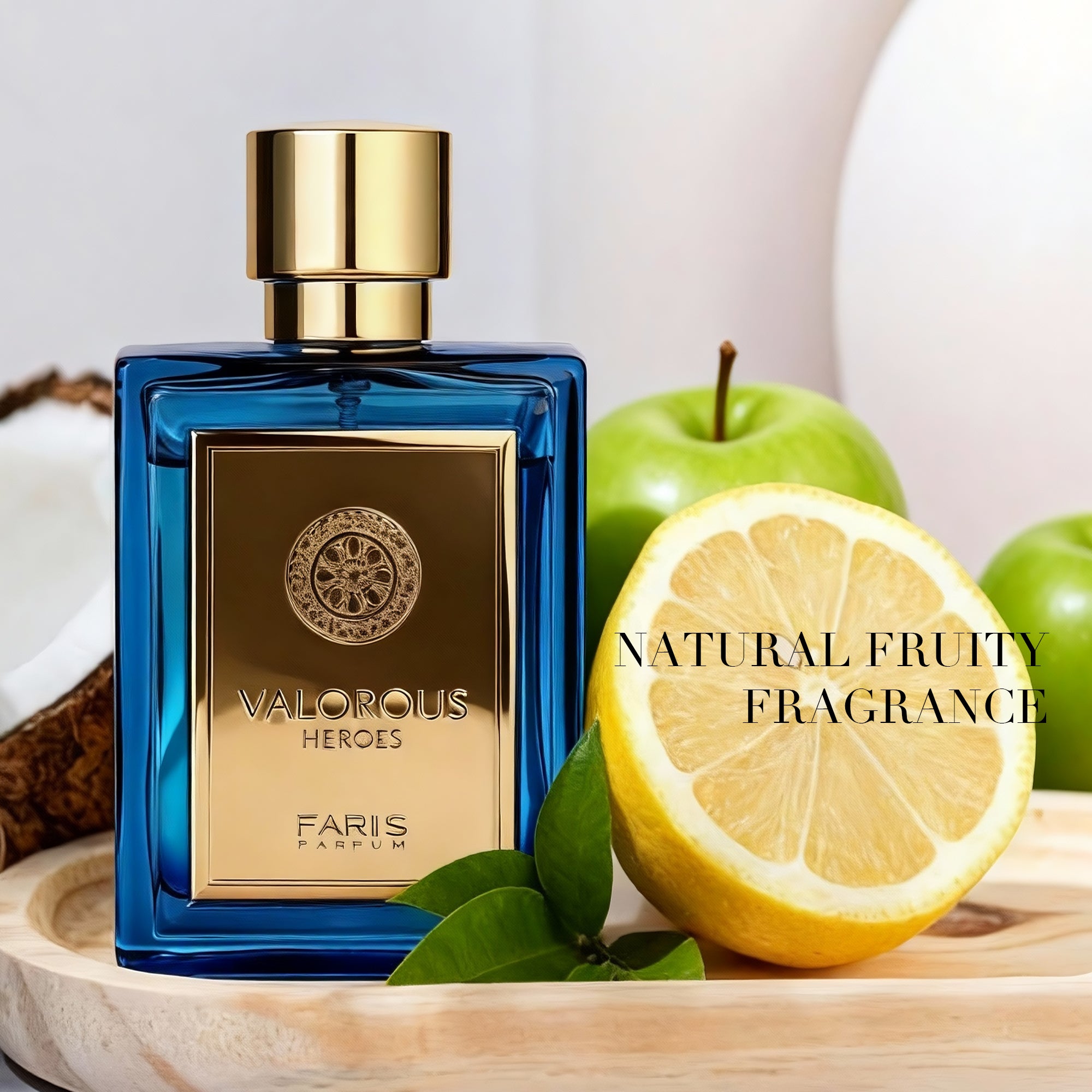 FARIIS VALORES HEROES Men's Cologne 100ml Woody Oriental Eau de Parfum Fragrance