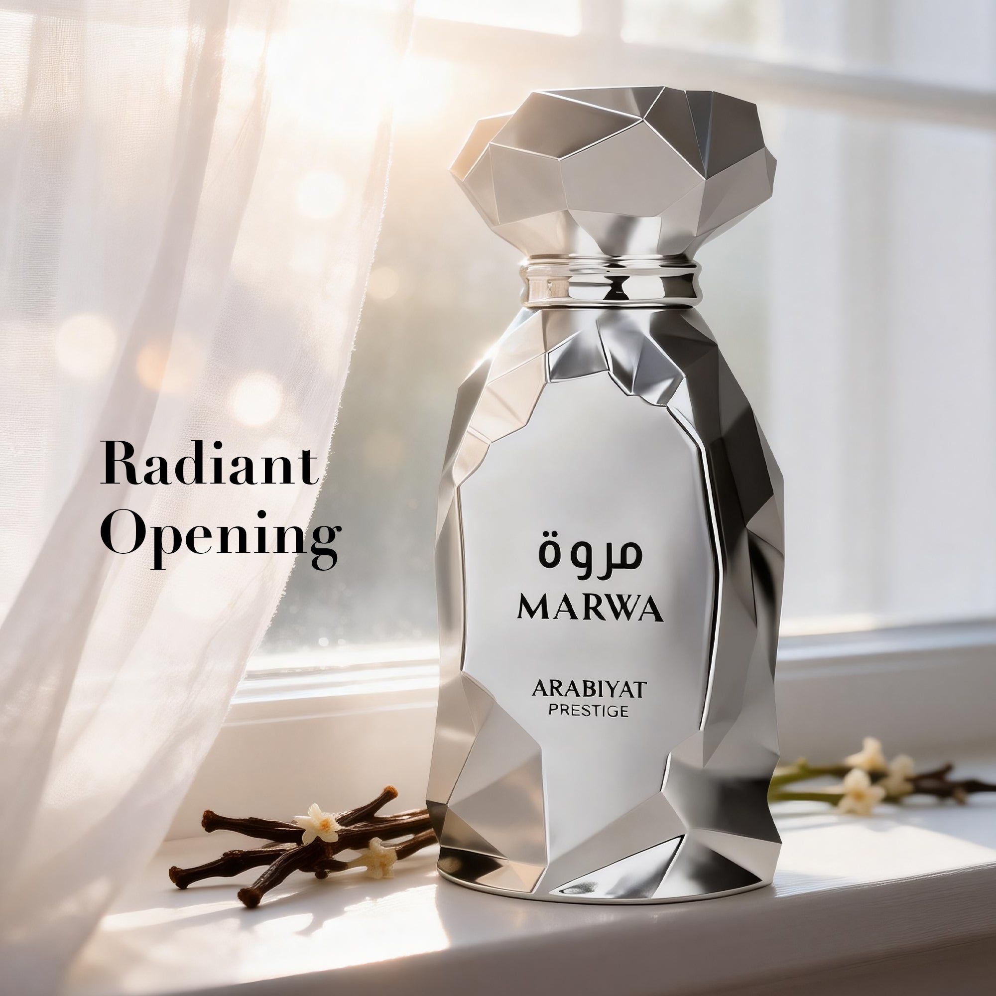 Arabiyat Prestige Marwa Men's Cologne 100ml Spicy Woody Eau de Parfum