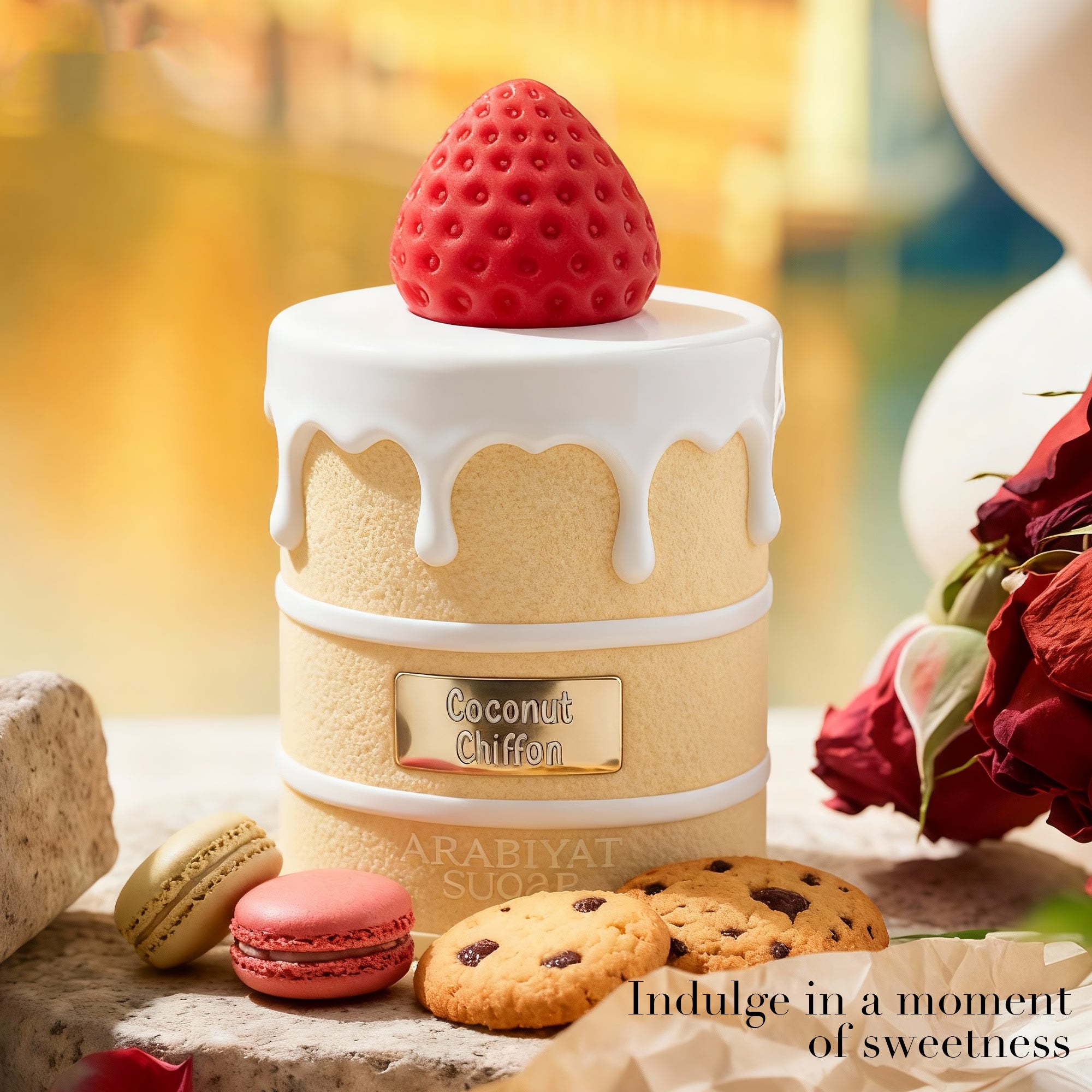 Arabiyat Sugar Coconut Chiffon Eau De Parfum 3.4FL.OZ