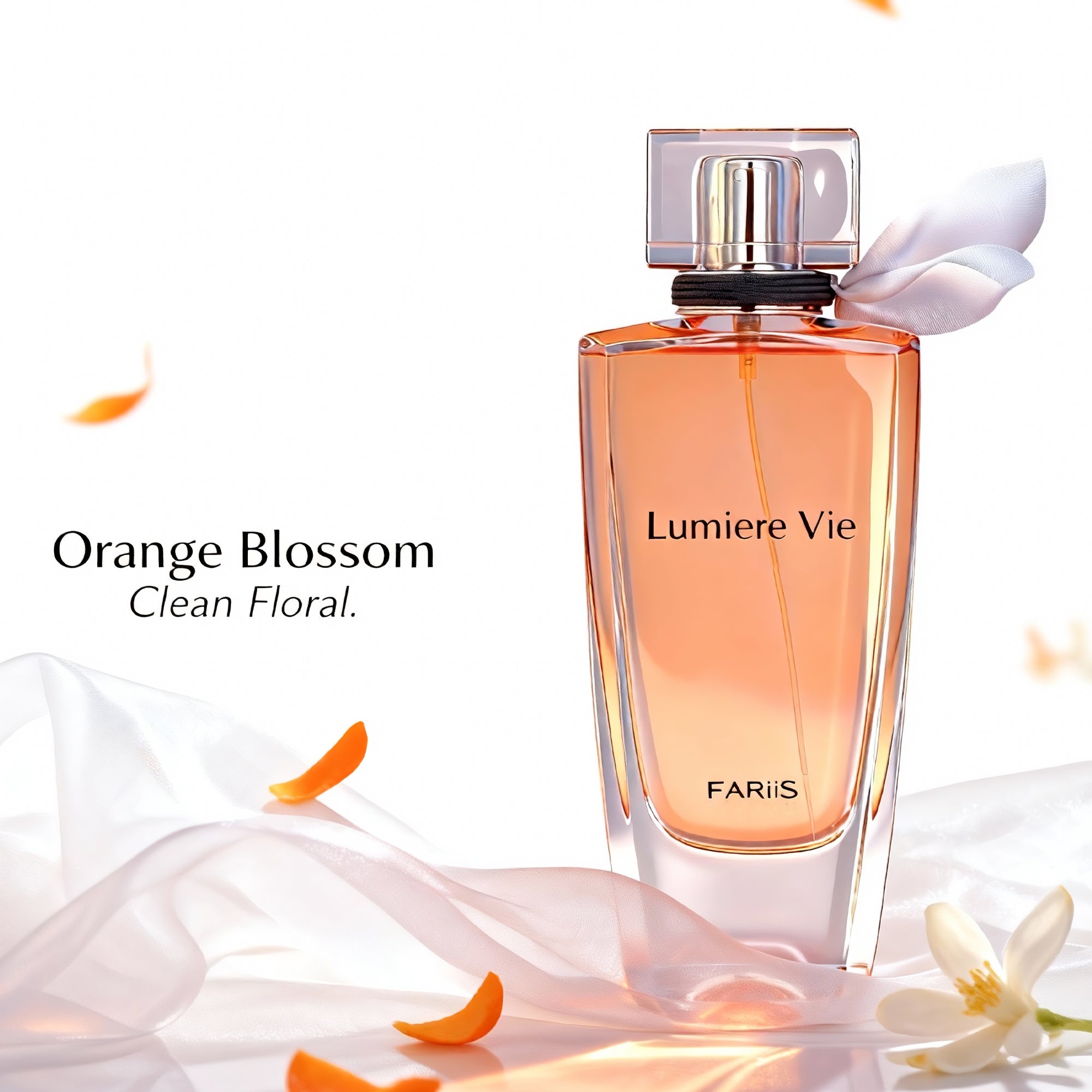 FARIIS Lumiere Vie Iris & Vanilla Feminine Women Perfume 100ml Eau De Parfum Fragrance for Women