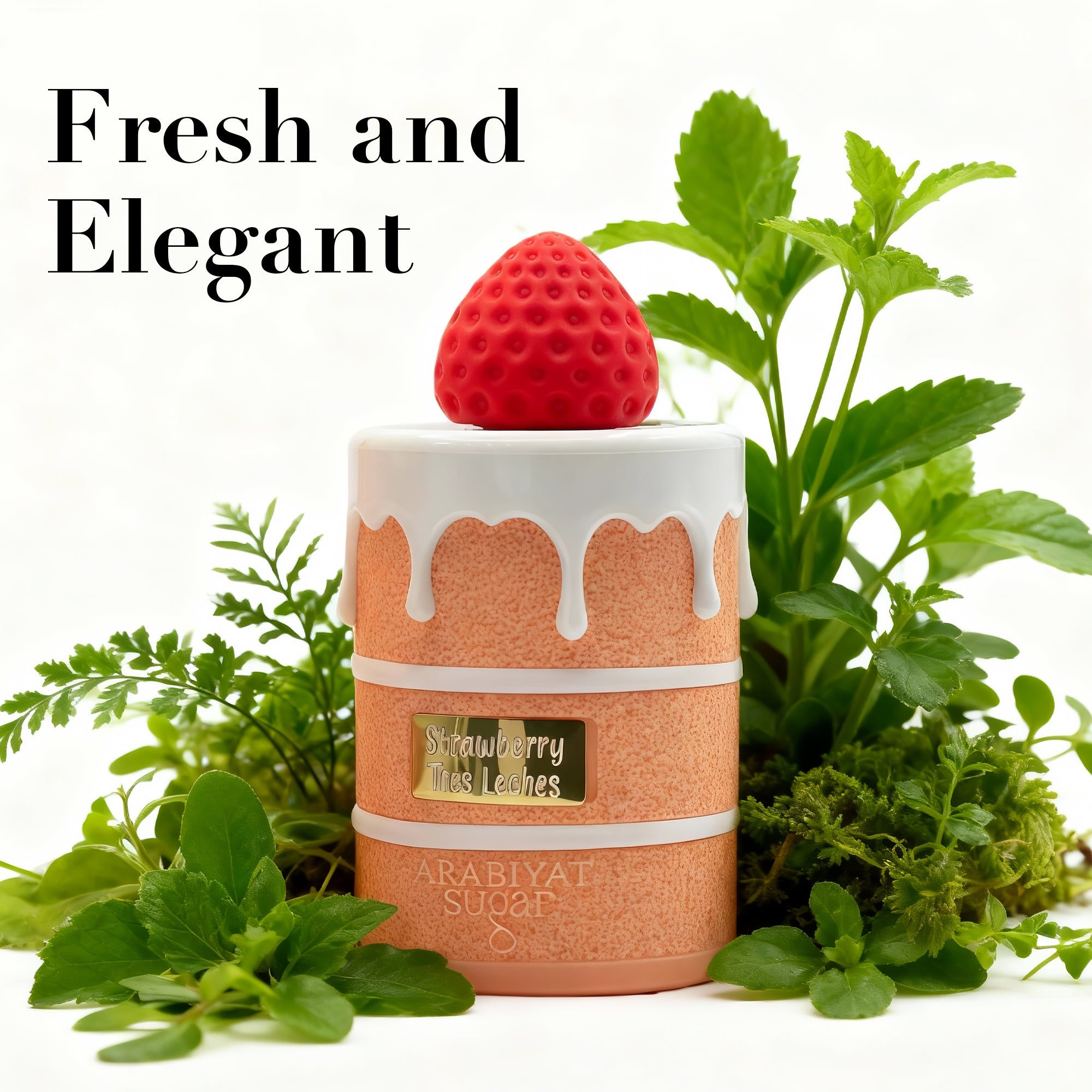 Arabiyat Sugar Strawberry Tred Leches Eau De Parfum 3.4FL.OZ