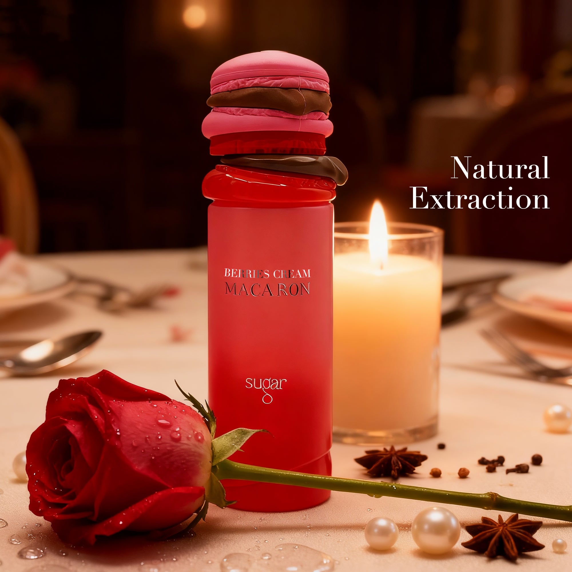 Arabiyat Sugar - Berries Cream Macaron | EDP 100ML | Women