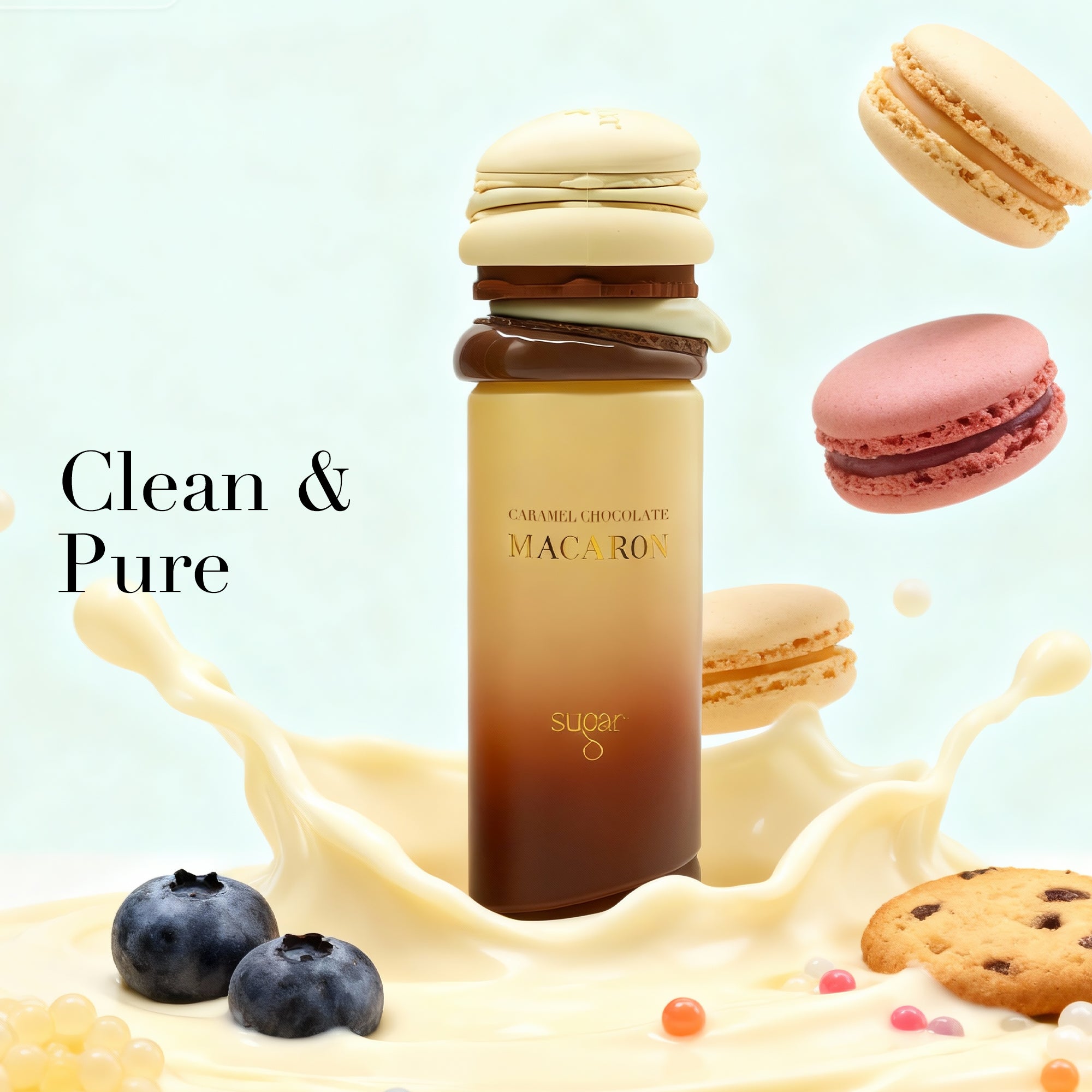 Arabiyat Sugar Caramel Chocolate Macaron Eau De Parfum 3.4FL.OZ