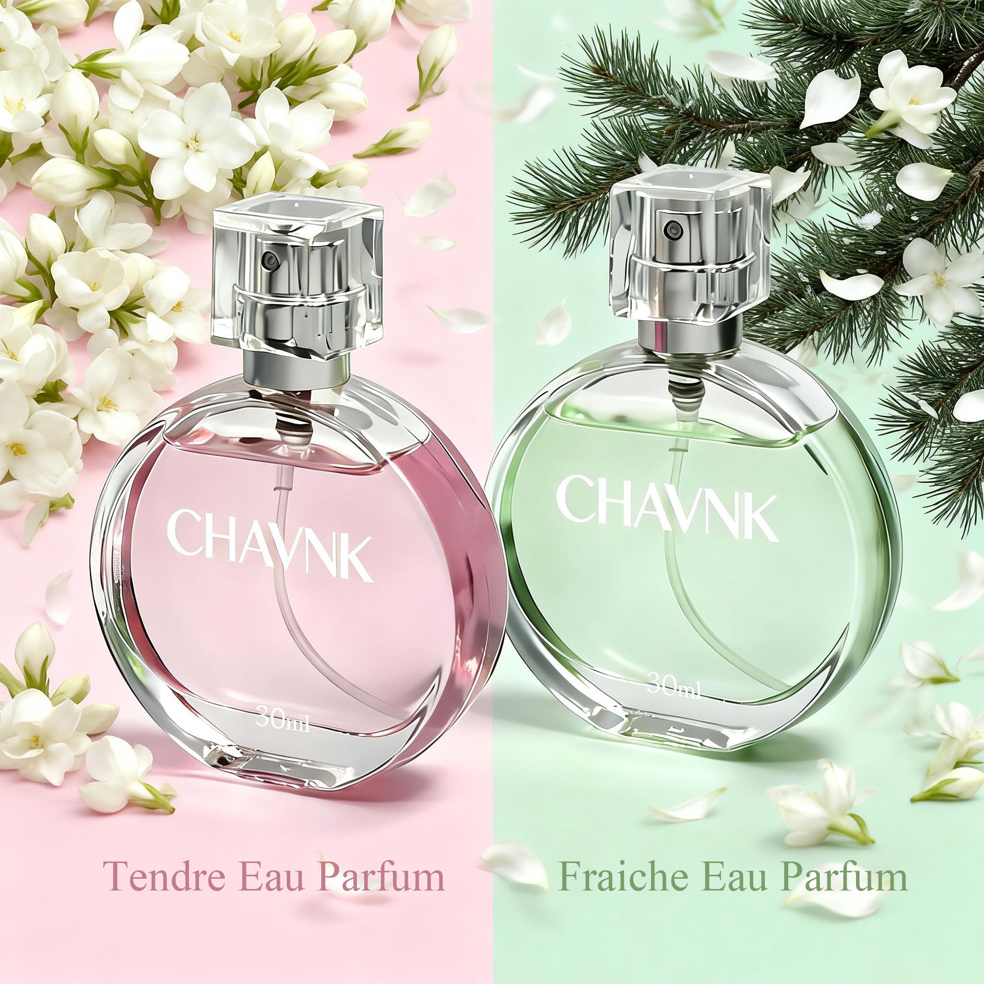 CHAVK Women's Perfume Set 30mlx2 Eau de Parfum