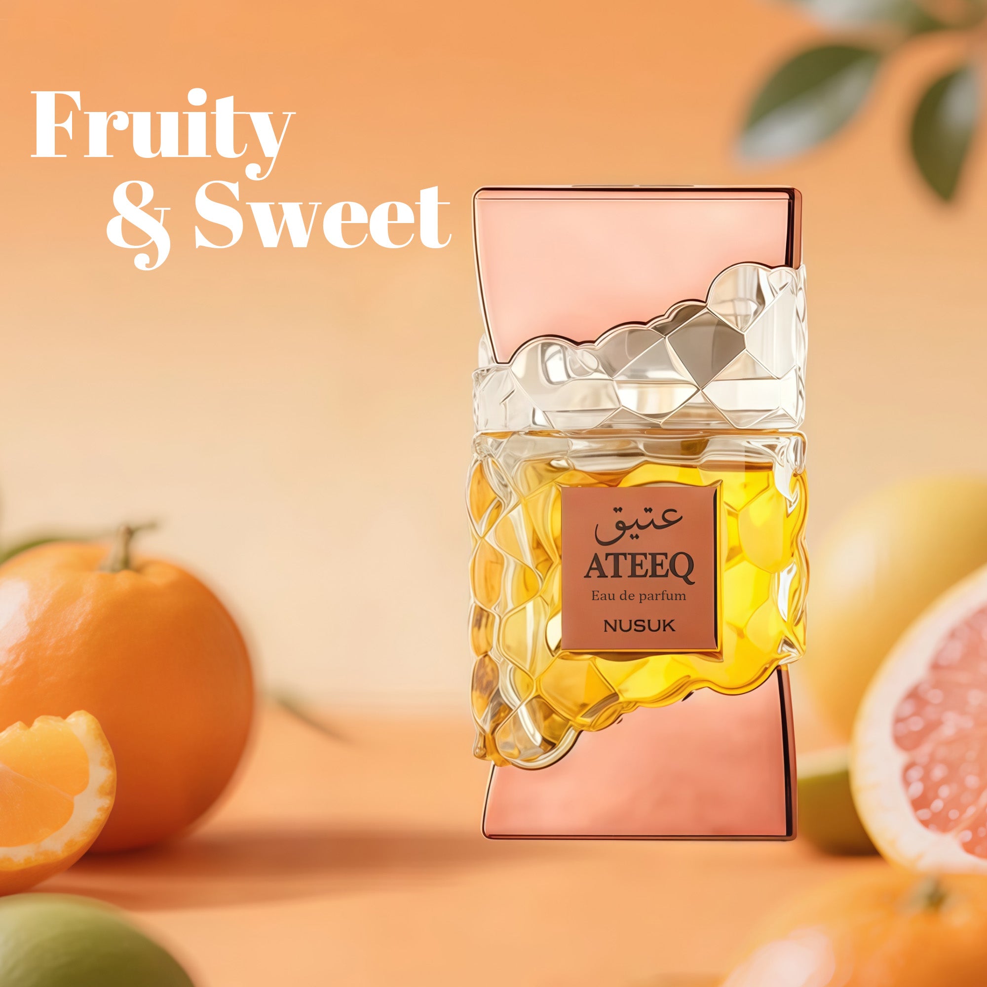 Nusuk Ateeq Perfume for Men 100ml Long Lasting Extrait De Parfum