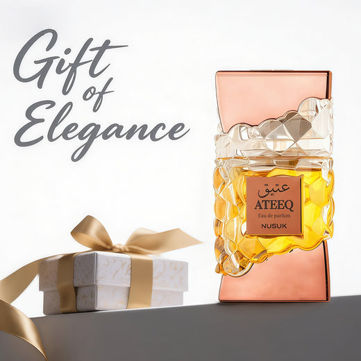 Nusuk Ateeq Perfume for Men 100ml Long Lasting Extrait De Parfum