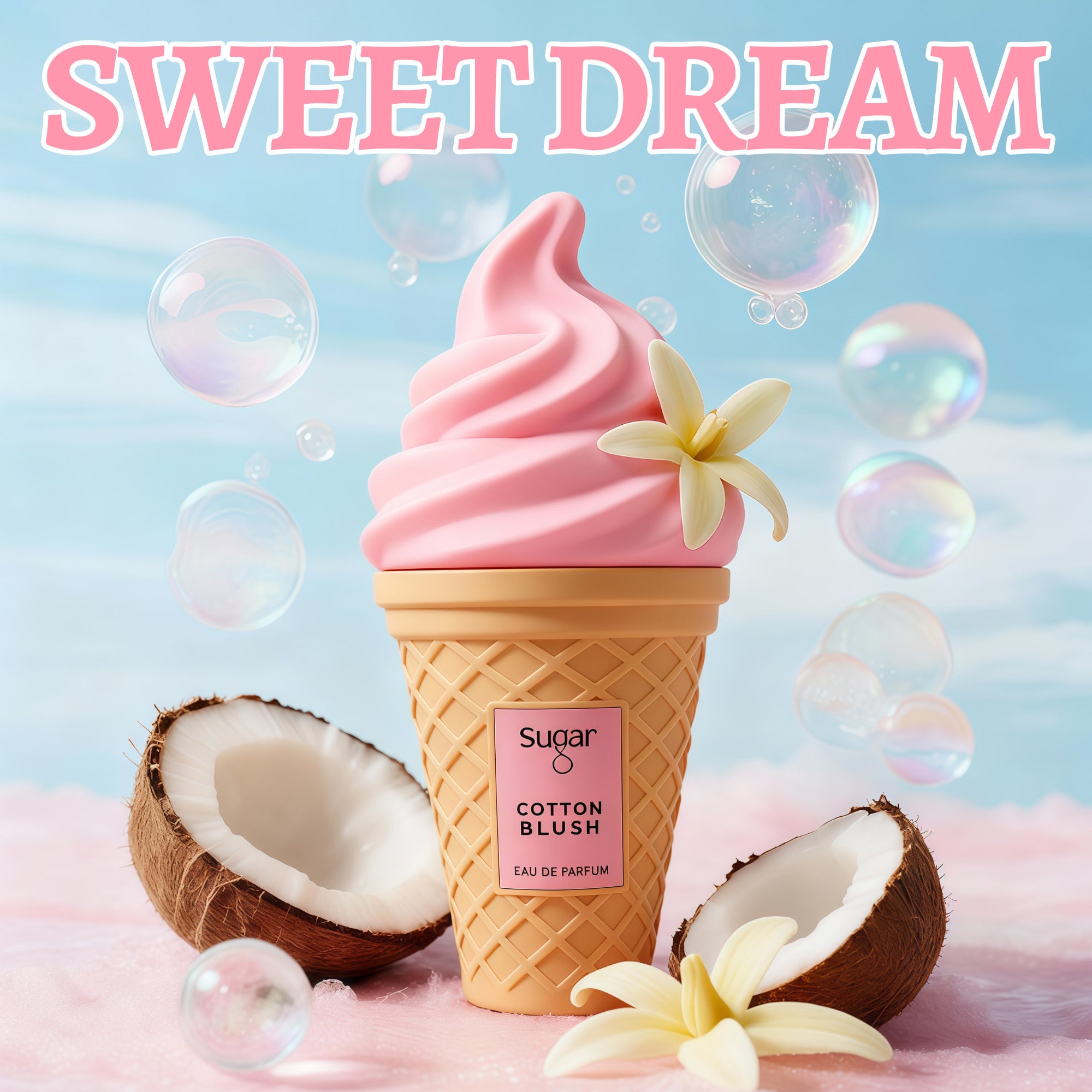 Cotton Blush Parfum for Women 100ml Original Soft Strawberry & Musk Fragrances