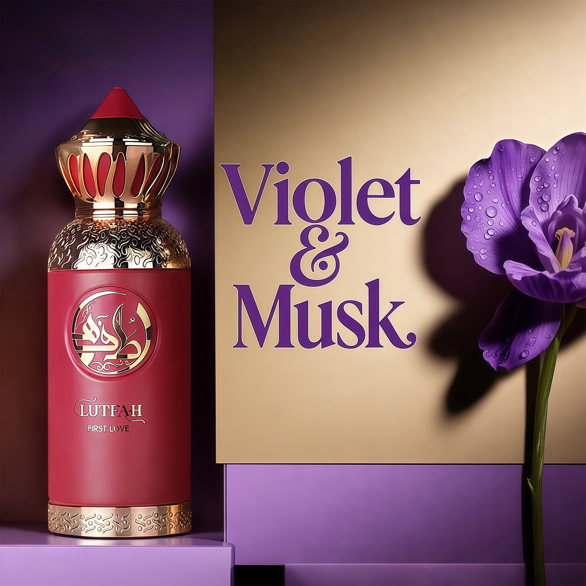 My Perfumes LUTFAH - FIRST LOVE from ARABIYAT  Eau De Parfum for Unisex 80ml