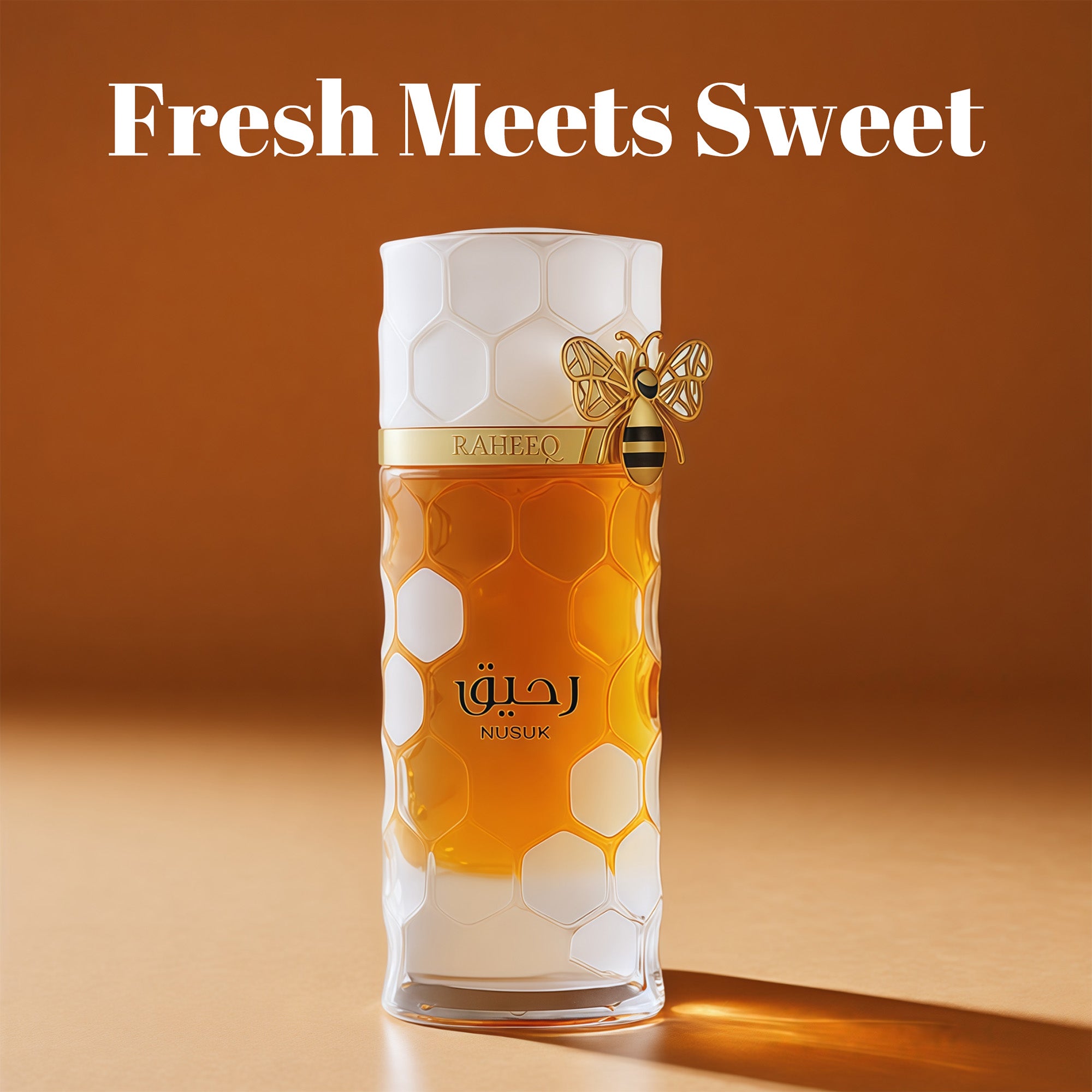 Nusuk Raheeq Eau De Parfum for Men & Women – Long Lasting Arabian Luxury Scent – 100ml