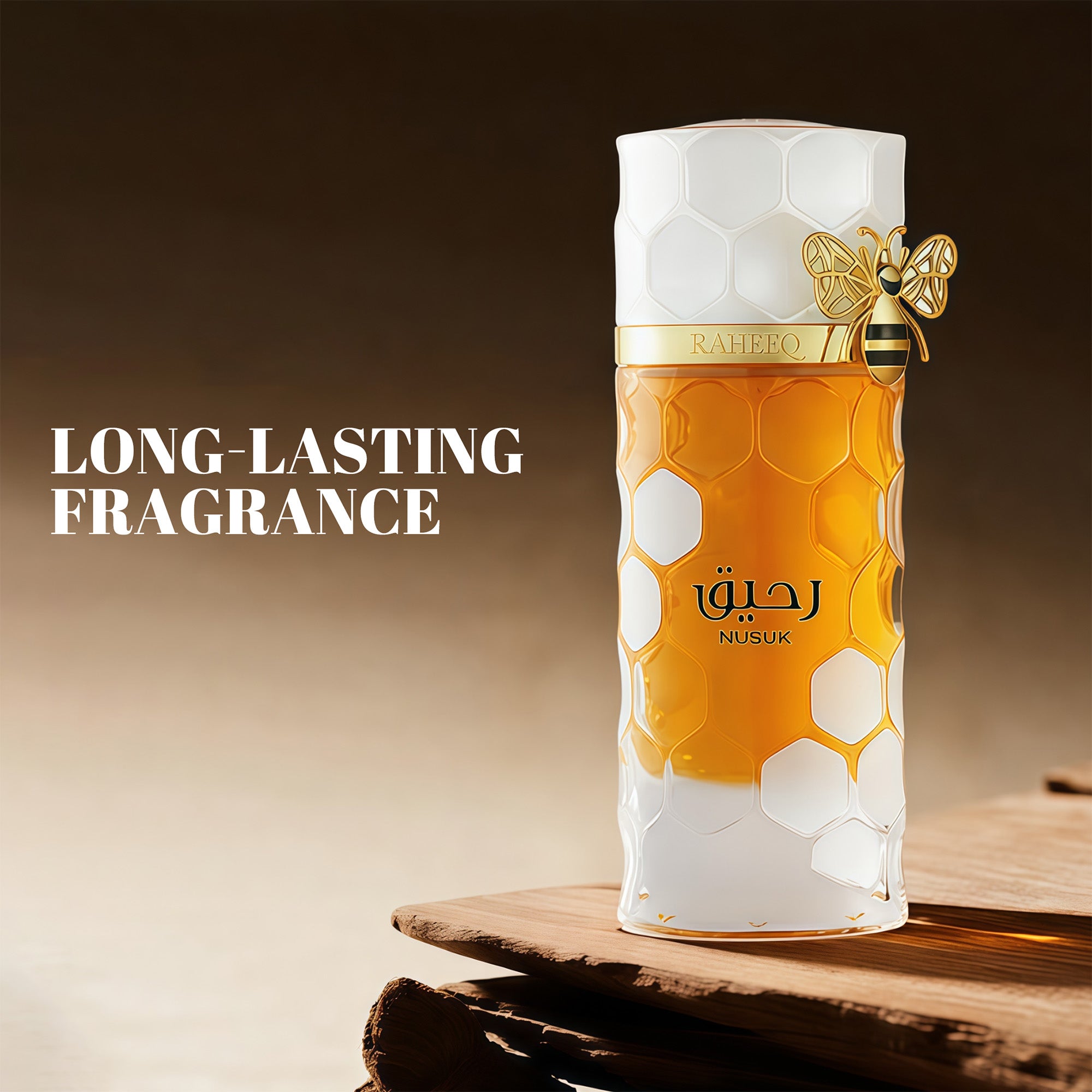 Nusuk Raheeq Eau De Parfum for Men & Women – Long Lasting Arabian Luxury Scent – 100ml