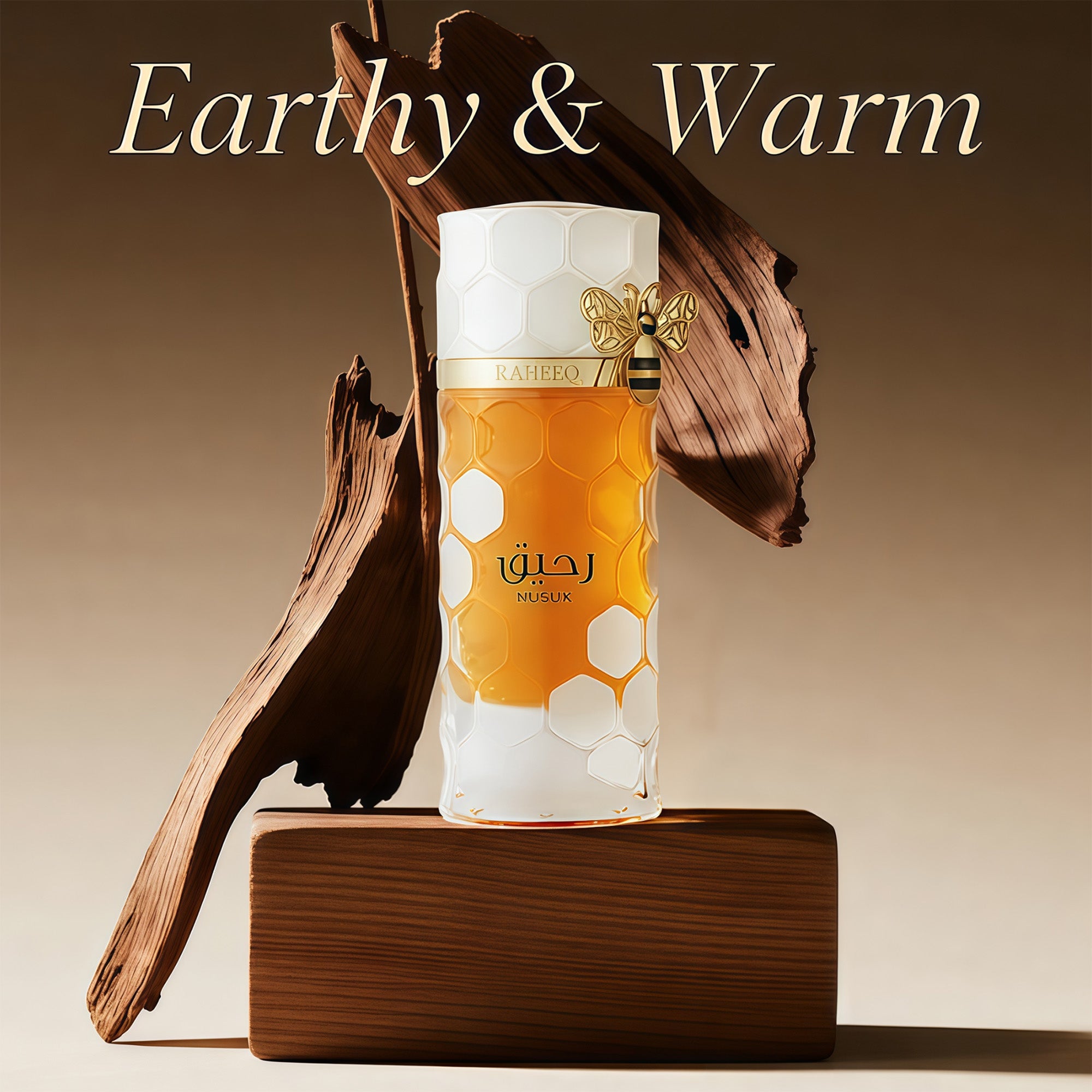 Nusuk Raheeq Eau De Parfum for Men & Women – Long Lasting Arabian Luxury Scent – 100ml