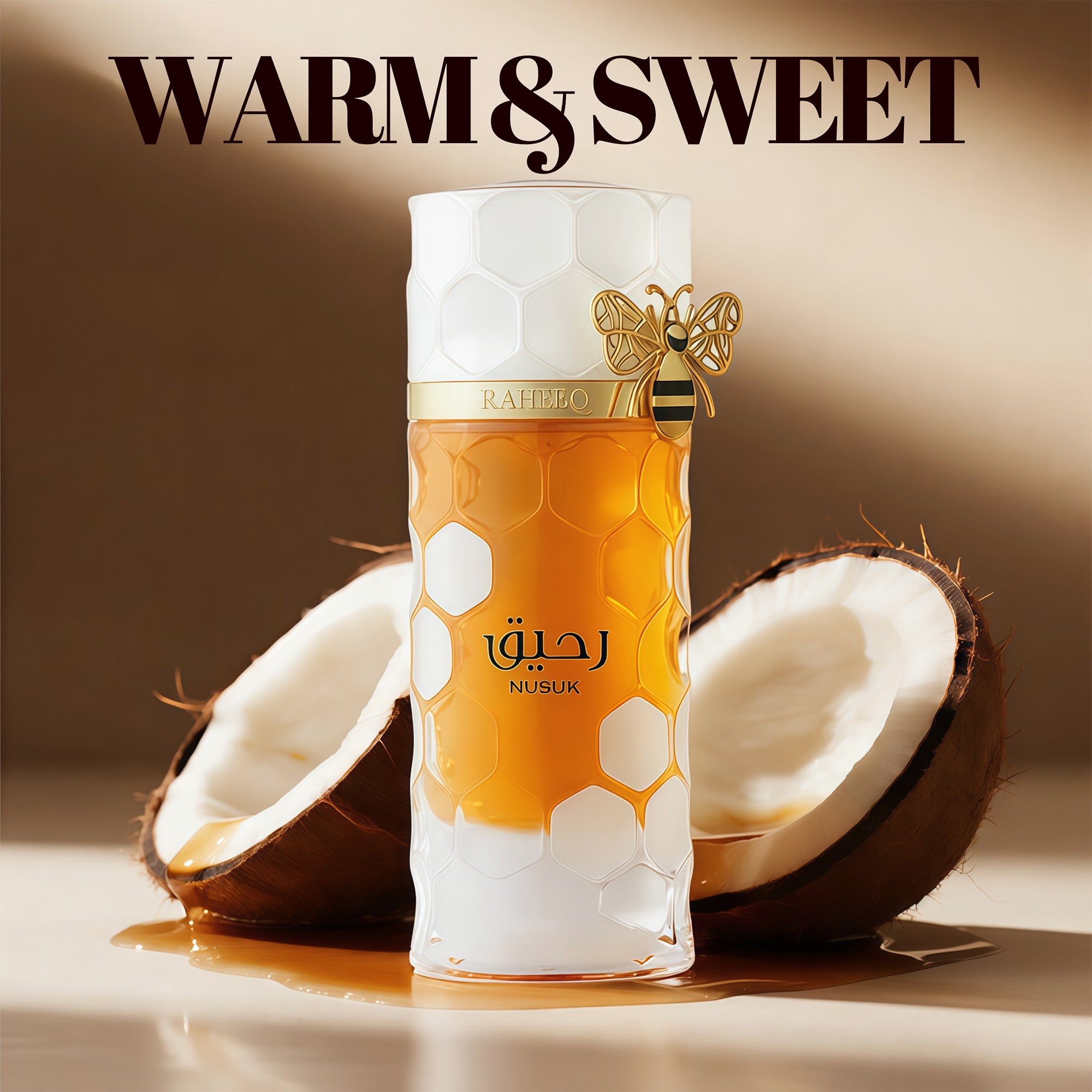 Nusuk Raheeq Eau De Parfum for Men & Women – Long Lasting Arabian Luxury Scent – 100ml