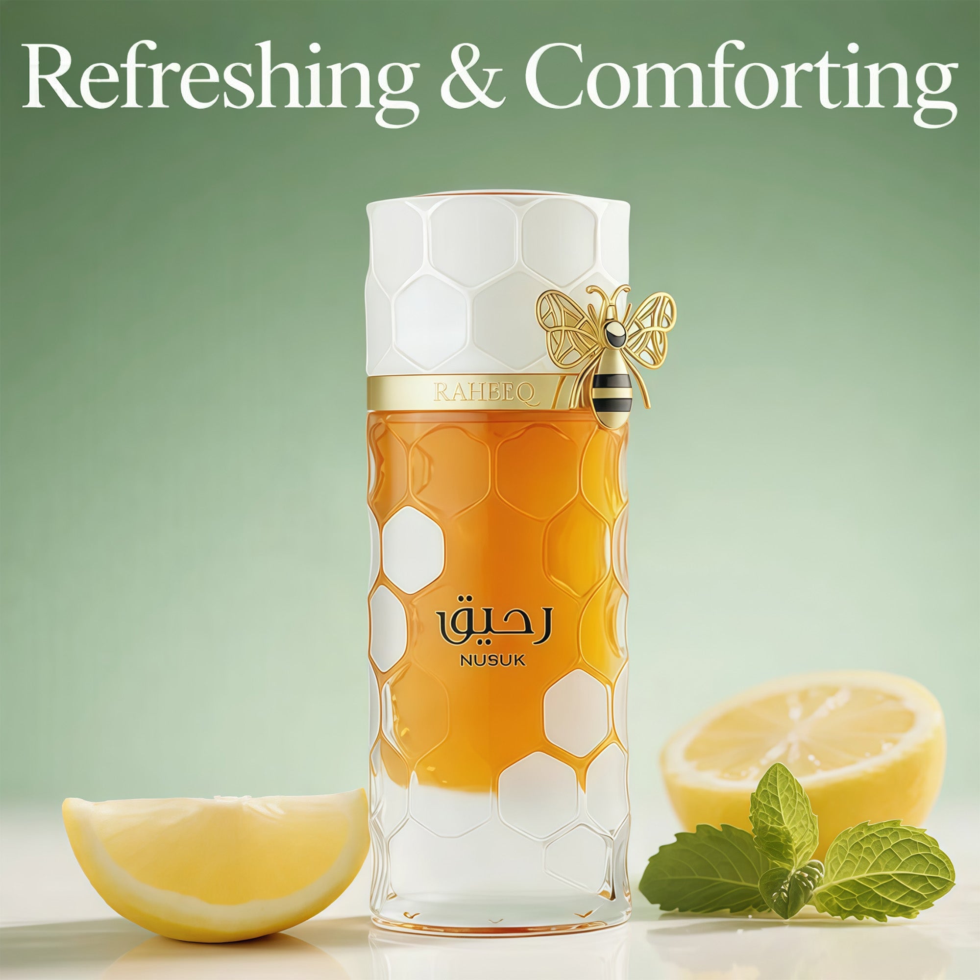 Nusuk Raheeq Eau De Parfum for Men & Women – Long Lasting Arabian Luxury Scent – 100ml