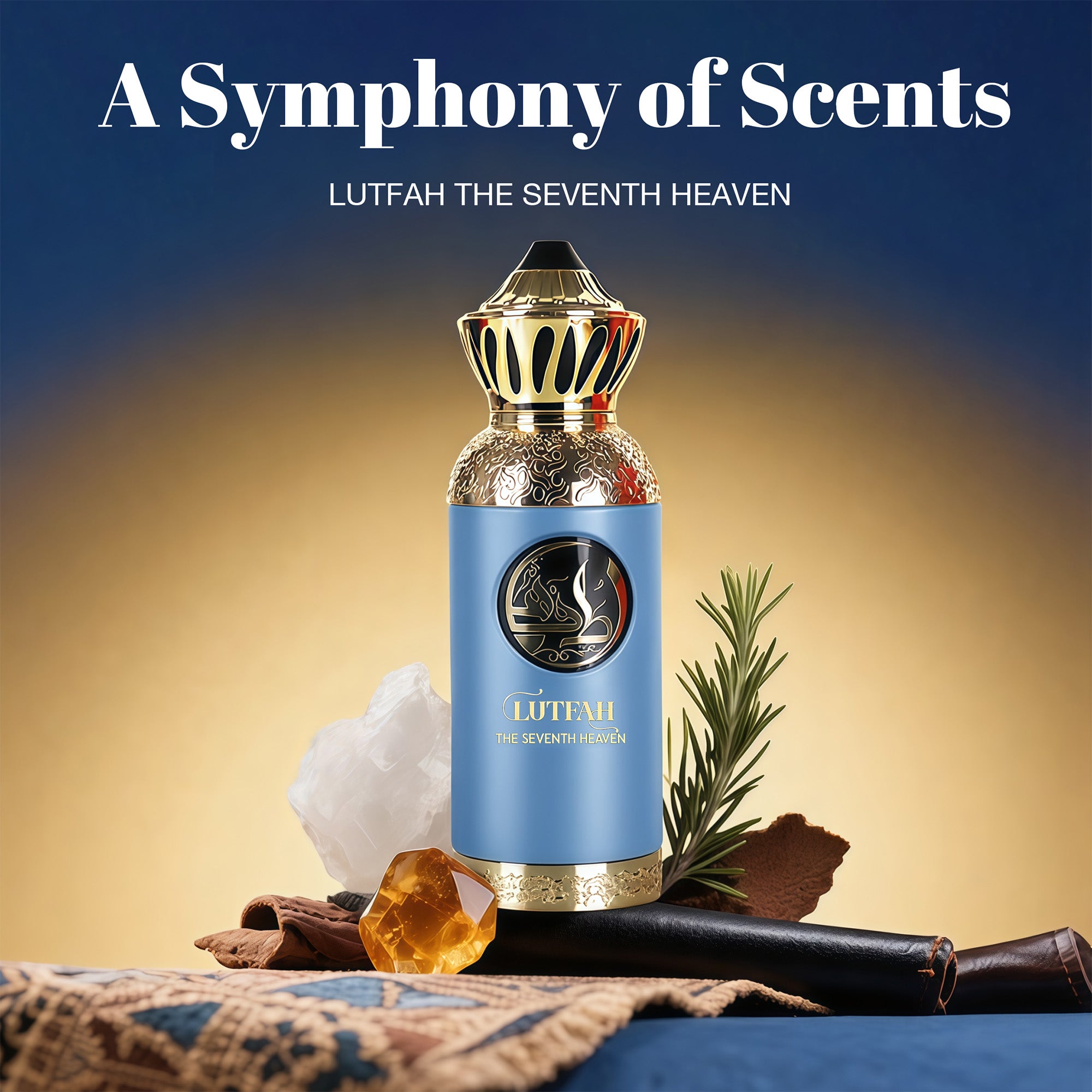 Arabiyat Prestige Lutfah The Seventh Heaven Eau De Parfum For Unisex 80ml