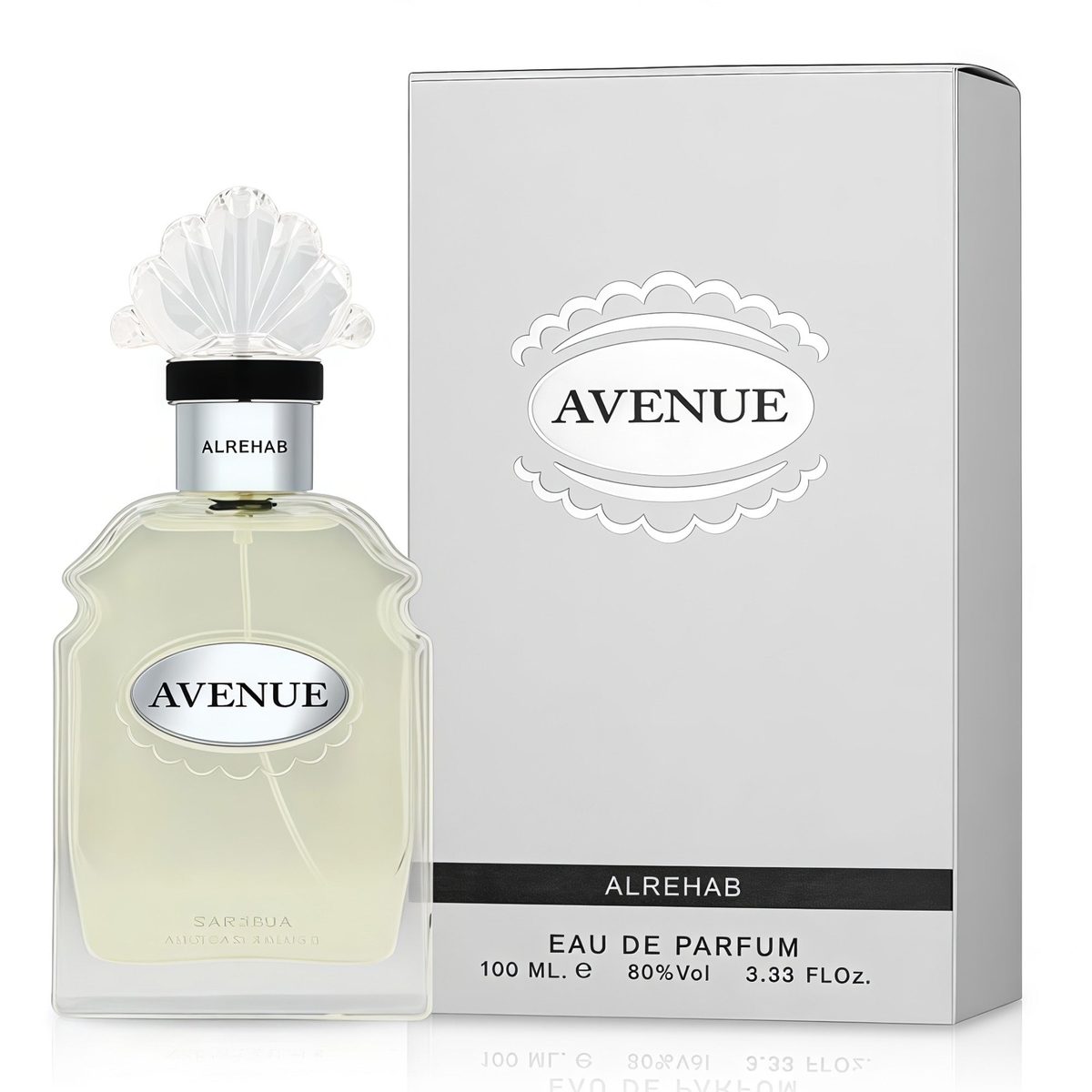Avenue Unisex Eau de Parfum woody spicy bottle for perfume layering base