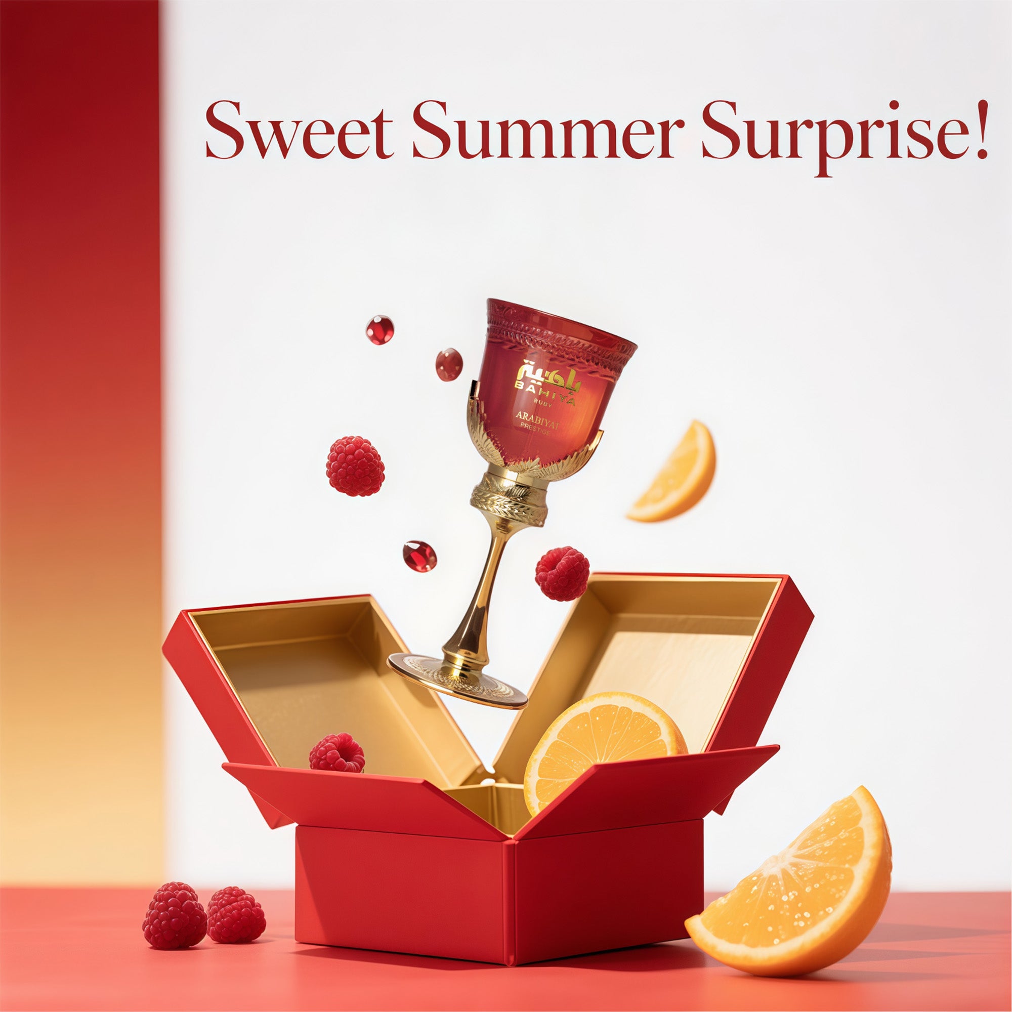 Bahiya Ruby Women Perfume with Mandarin 100 ml