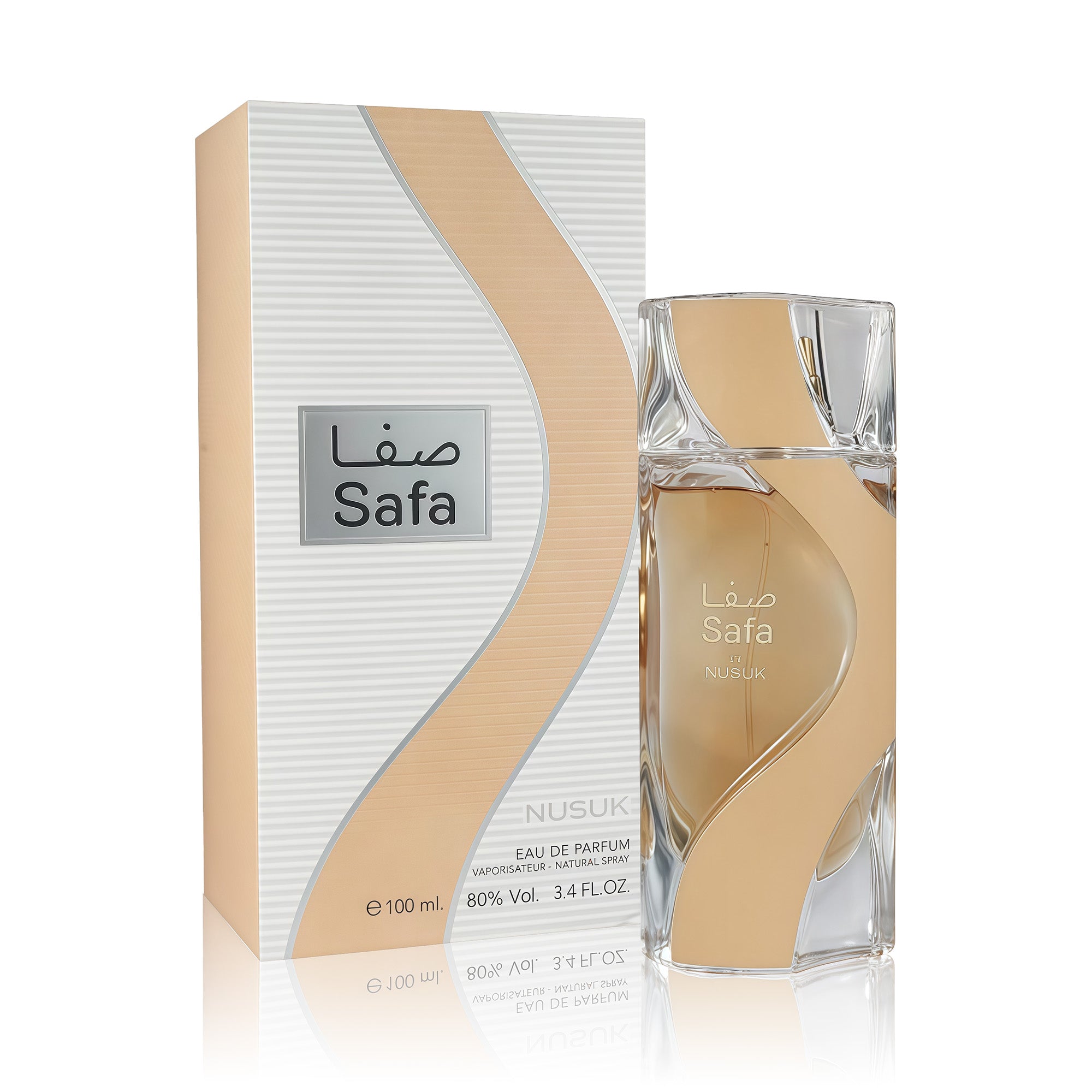 NUSUK - SAFA FOR WOMEN Perfume 3.4Fl Oz Eau De Parfume Long Lasting Fragrance