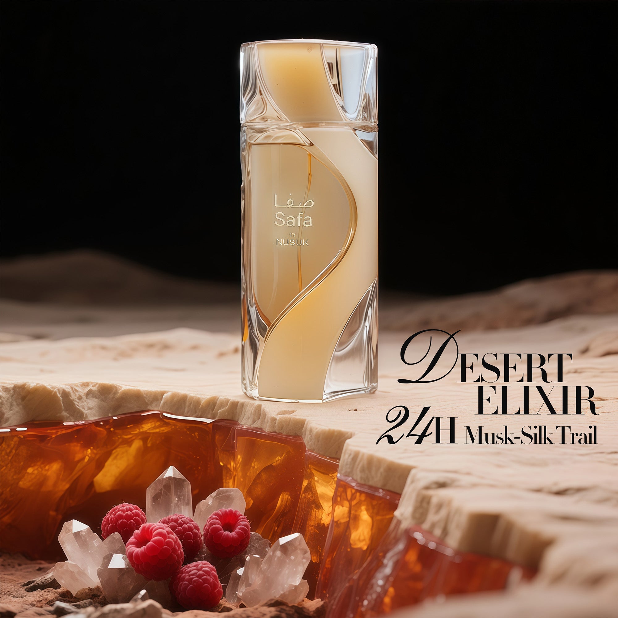 NUSUK - SAFA FOR WOMEN Perfume 3.4Fl Oz Eau De Parfume Long Lasting Fragrance