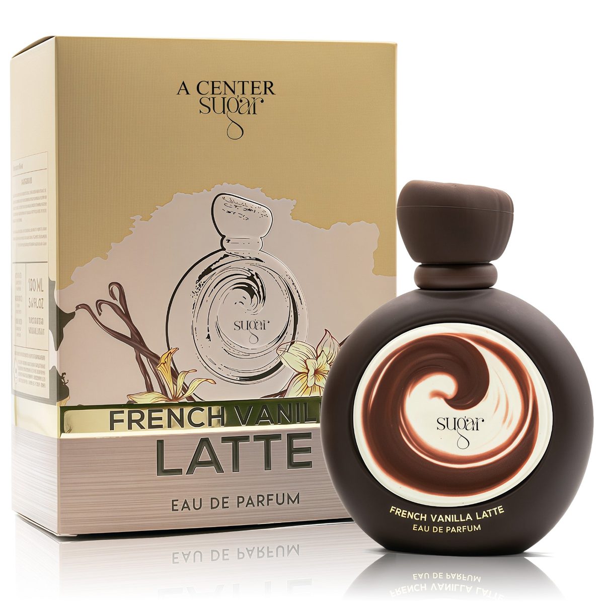 Arabiyat Sugar French Vanilla Latte Eau de Parfum bottle for gourmand layering