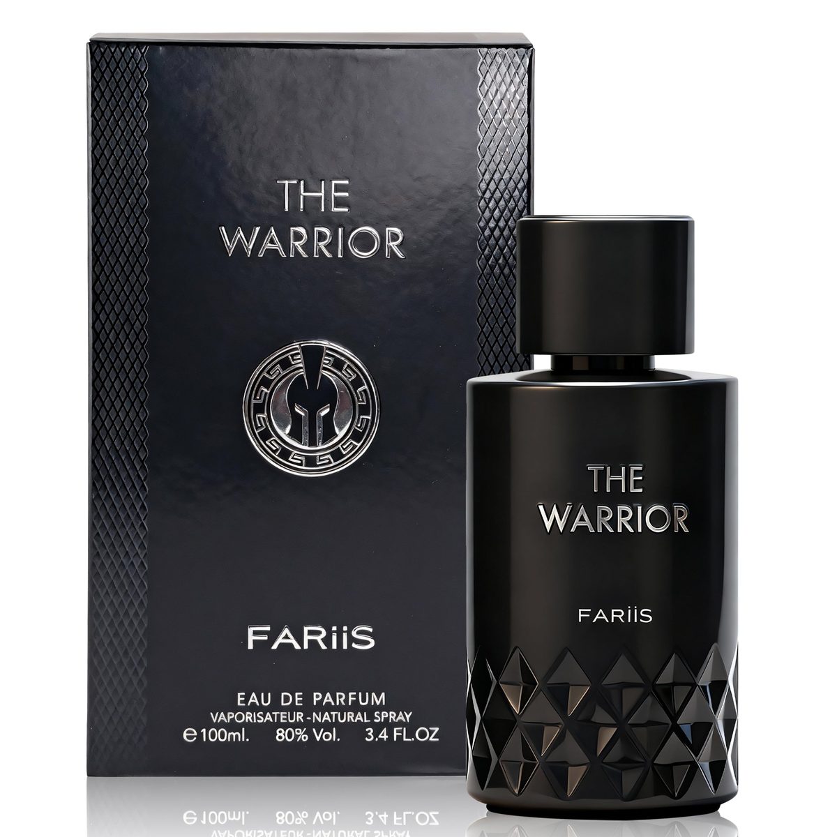 Fariis The Warrior Eau de Parfum for Men leather woody bottle for layering base